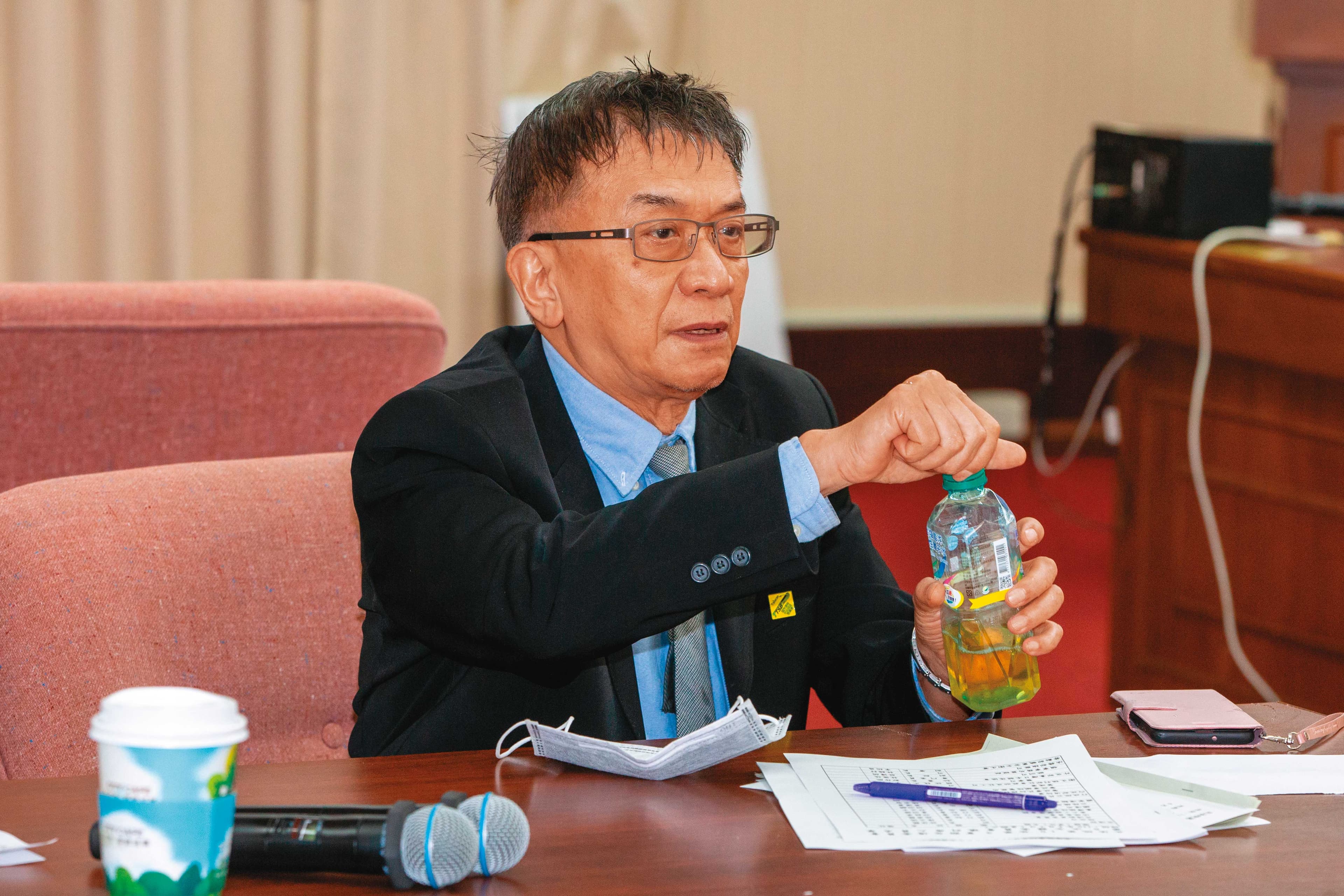 楊宏智是運安會首任主委,就任至今3年多。