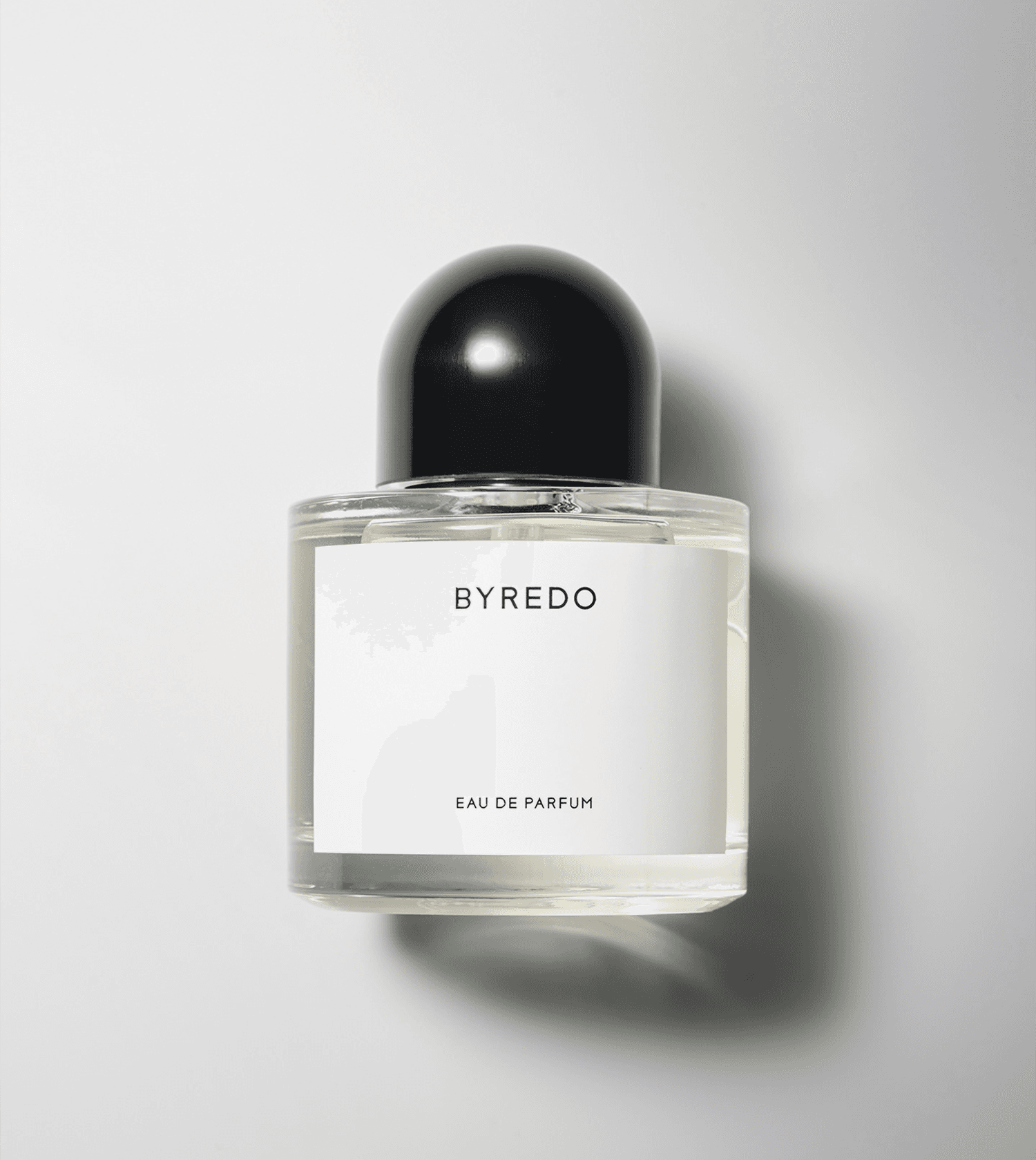 BYREDO無標題淡香精只有一張純白無暇的標籤。100ml / NT$7,200（10/10 APOTHECARY提供）