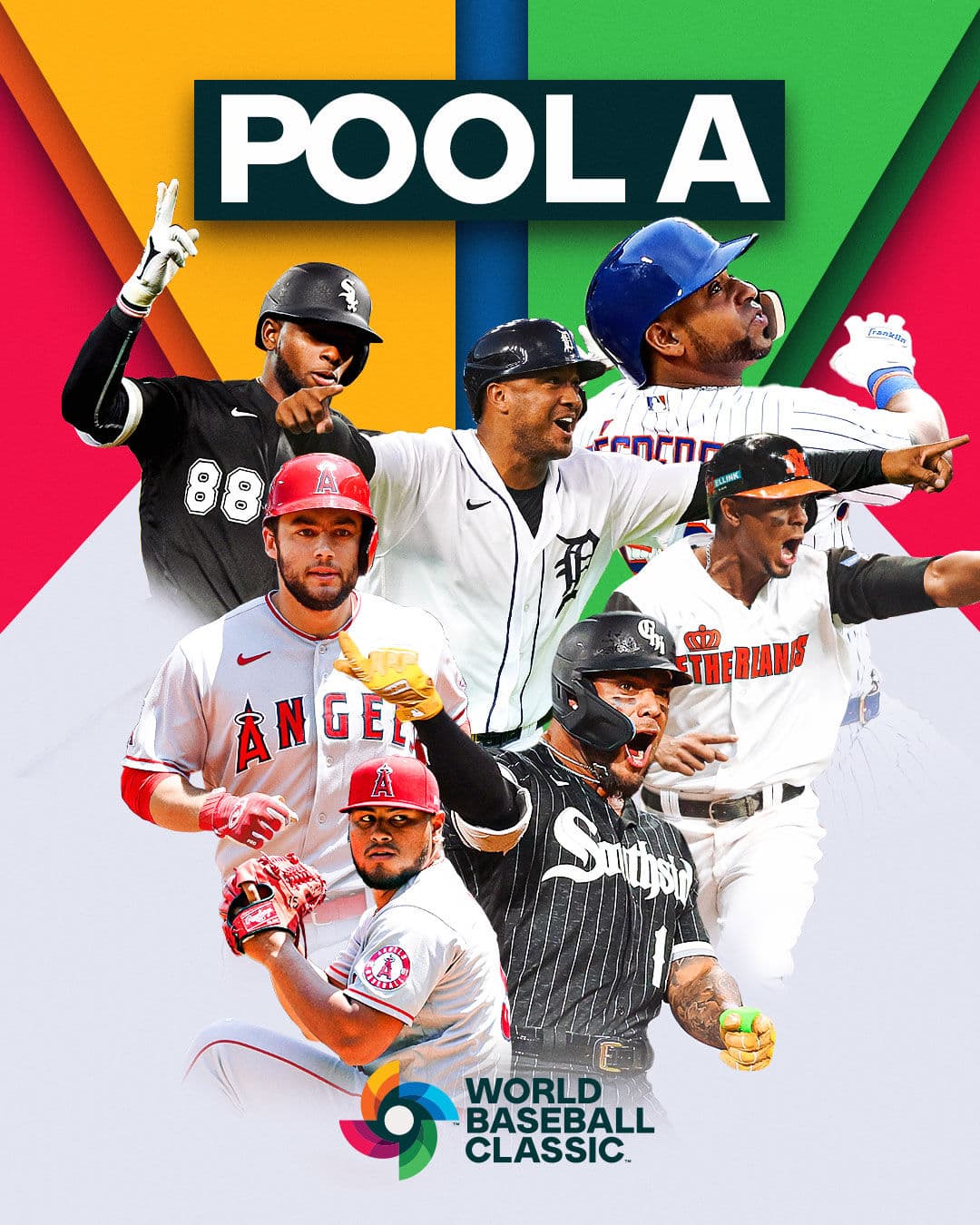 WBC舊版海報。(翻攝MLB推特)