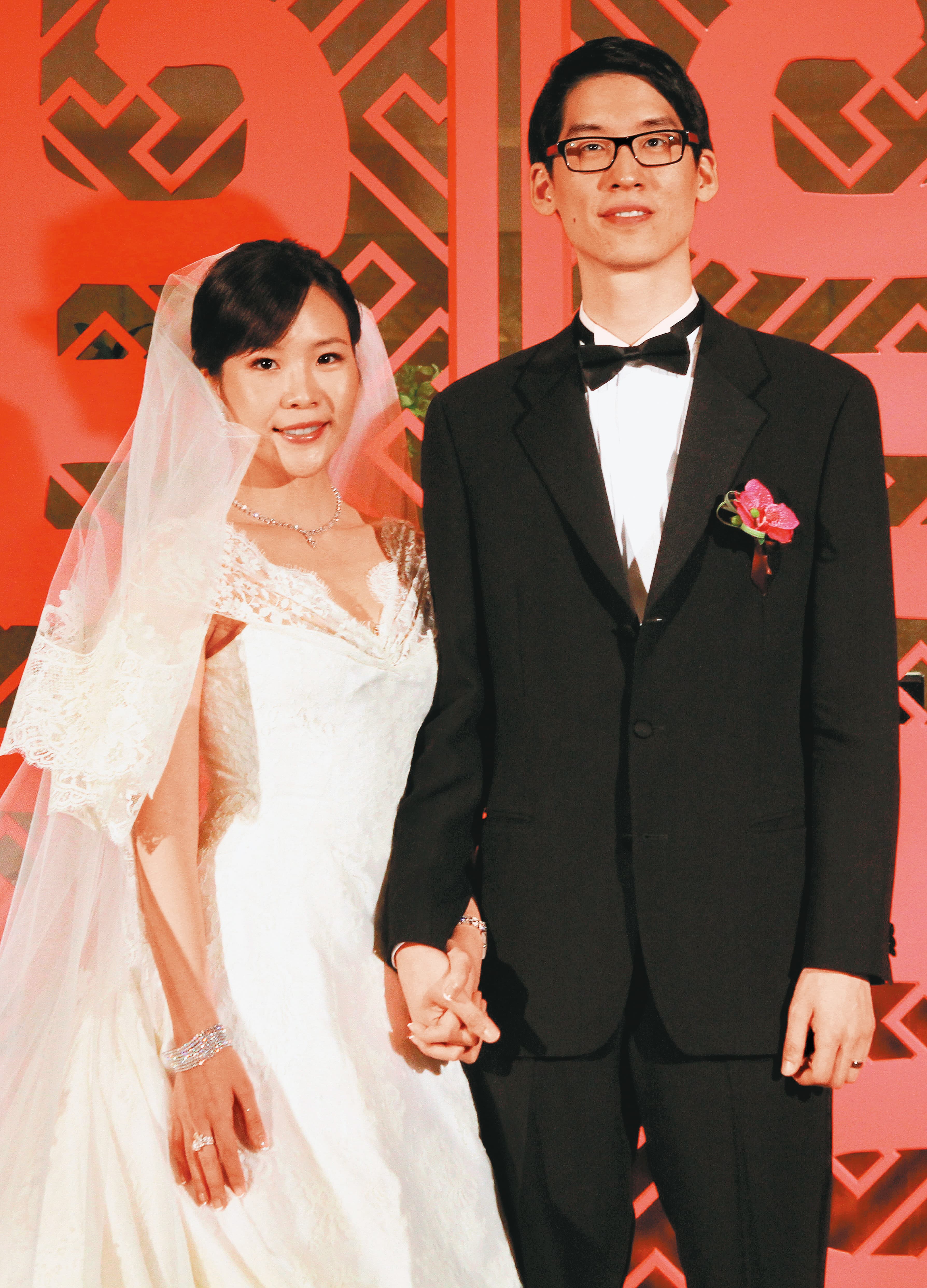 蔡宗憲和太太蘇于芳結婚10年,蘇于芳是全球第2大運動鞋代工廠清祿集團千金。(聯合知識庫)