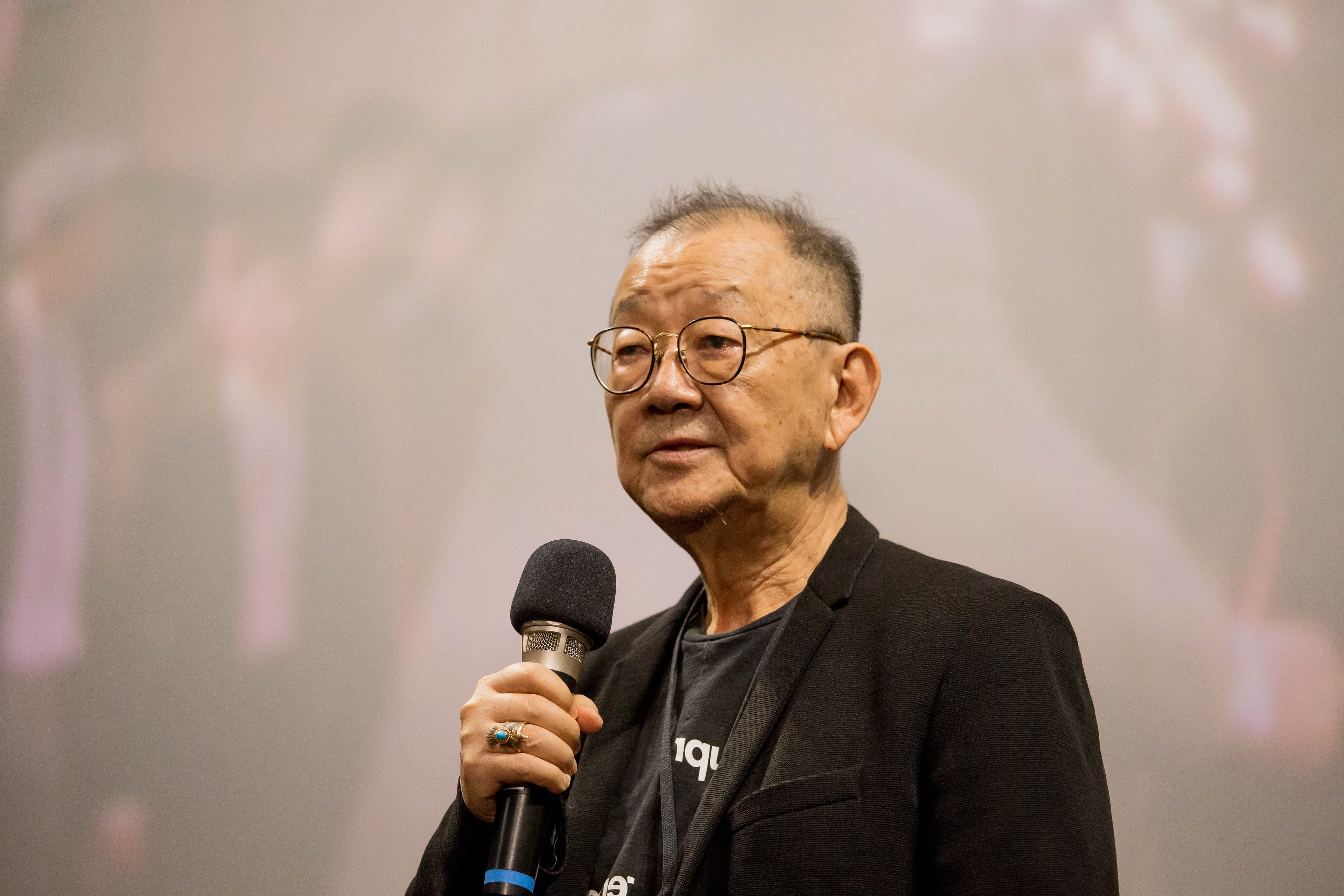 出品人邱復生相當重視此次4K數位版放映。(國家影視聽中心臉書社群提供)