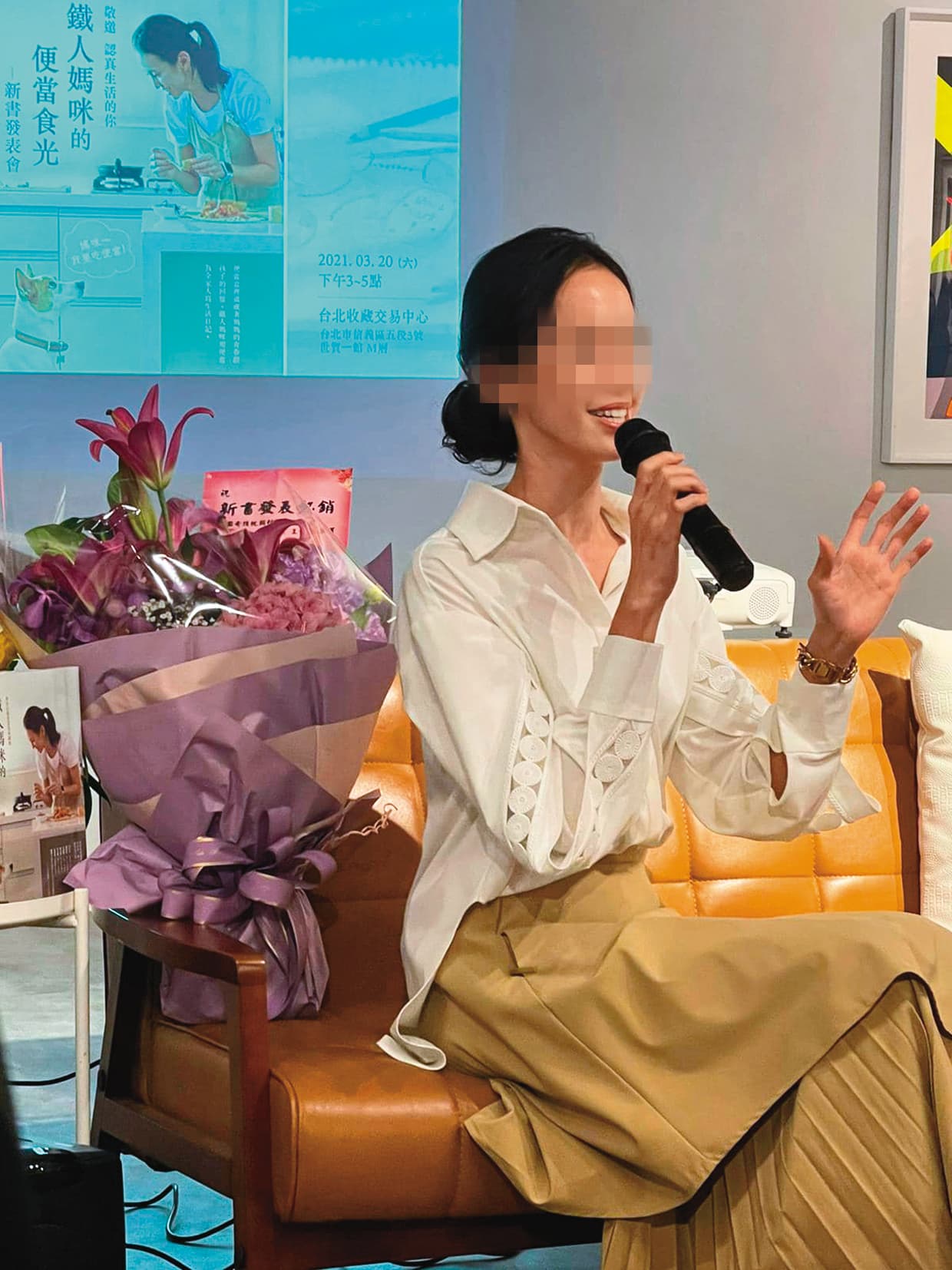 蔡女是蔡依林的堂妹,清秀的外型有家族遺傳。(翻攝自蔡女臉書)