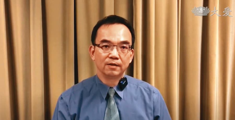 花酒案承辦檢察官林仲斌因違法竊錄,一審遭判刑8個月。(翻攝《大愛新聞》)