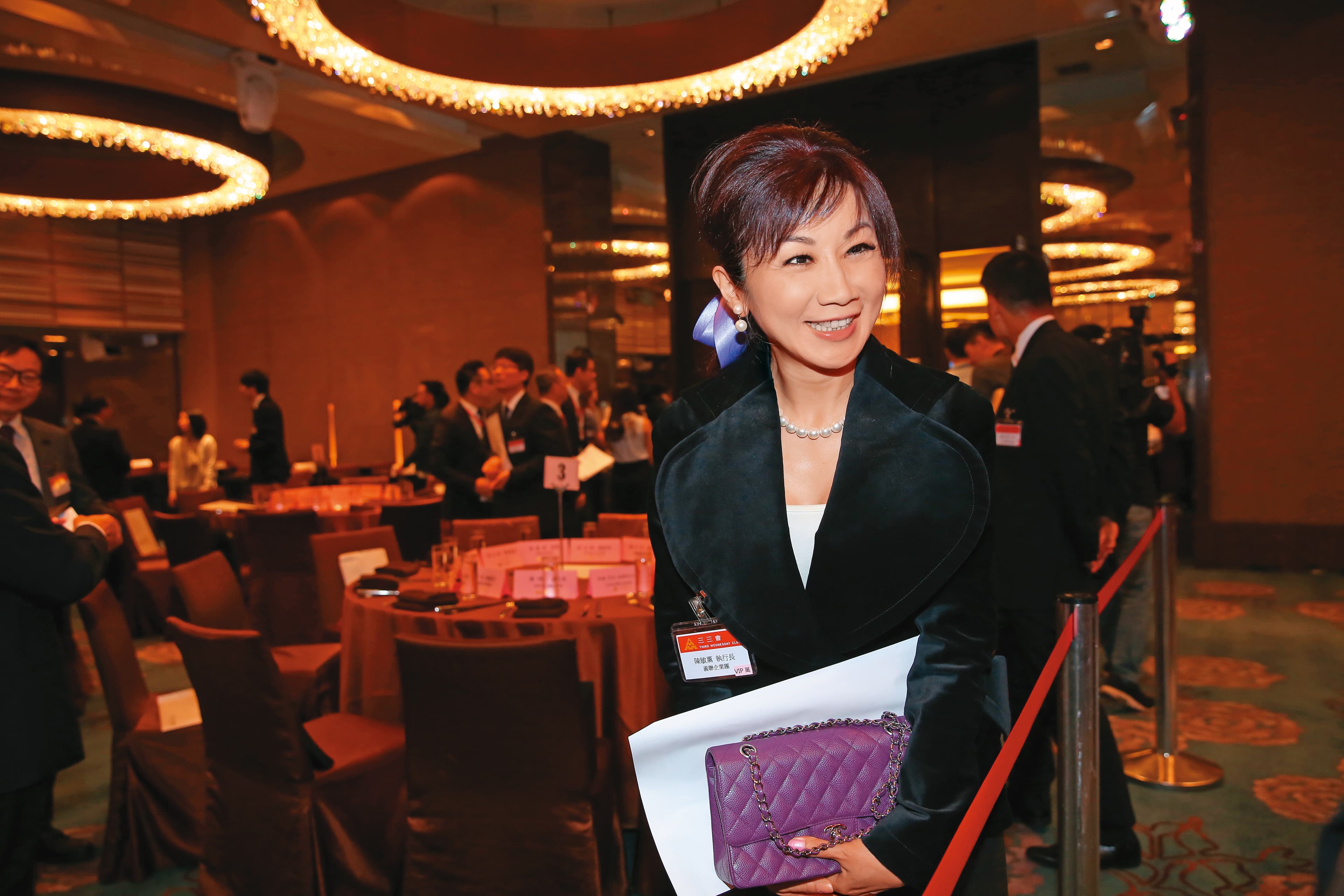 陳敏薰過去是由公司派提名的人選,如今倒戈讓泰山詹家相當錯愕。