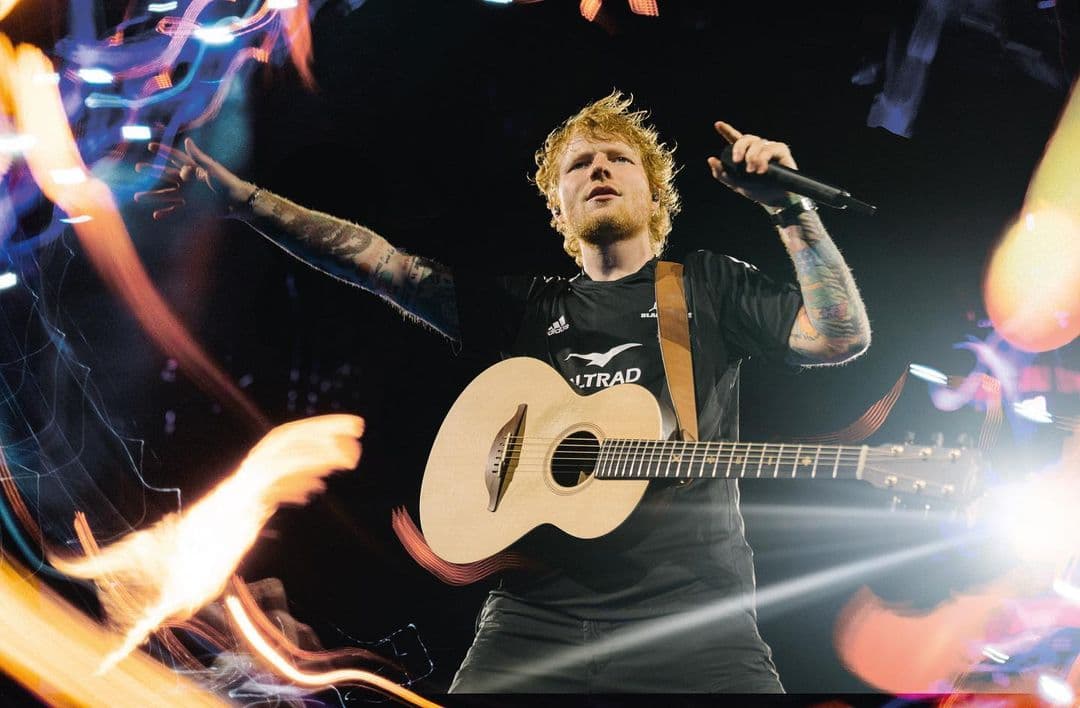 紅髮艾德也婉拒出席查爾斯三世的加冕音樂會。(翻攝Ed Sheeran IG)