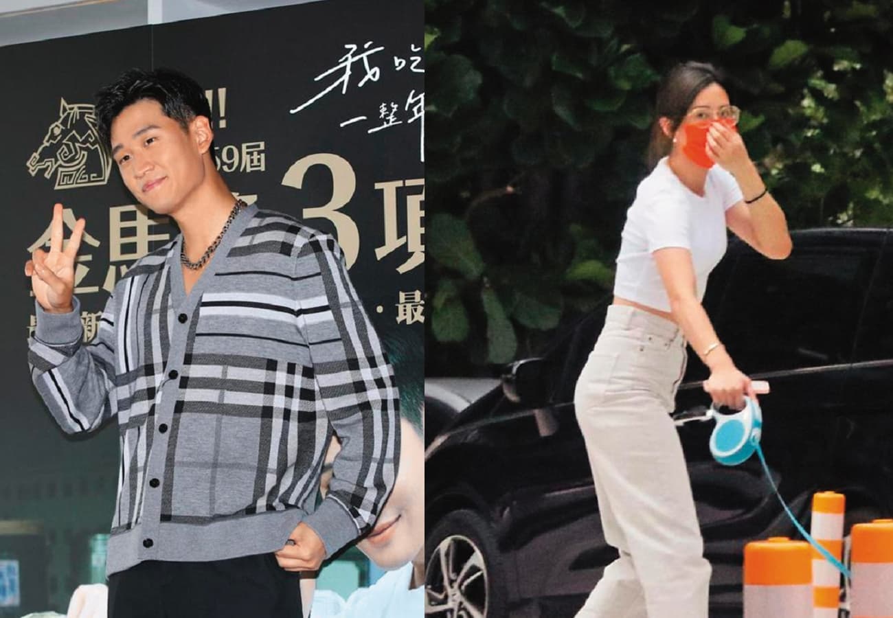 周興哲跟女友趙岱新已求婚成功,趙岱新也經常出入周家幫遛狗。(本刊資料照)