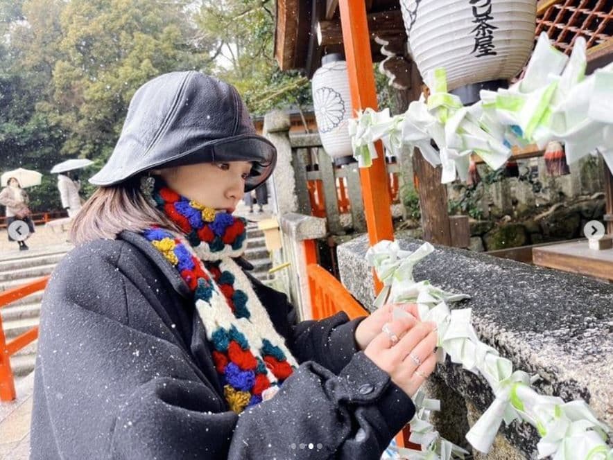 王淨之前對外受訪表示,跟曹佑寧在一起的時間還不長,希望大家可以給予空間。(翻攝IG)
