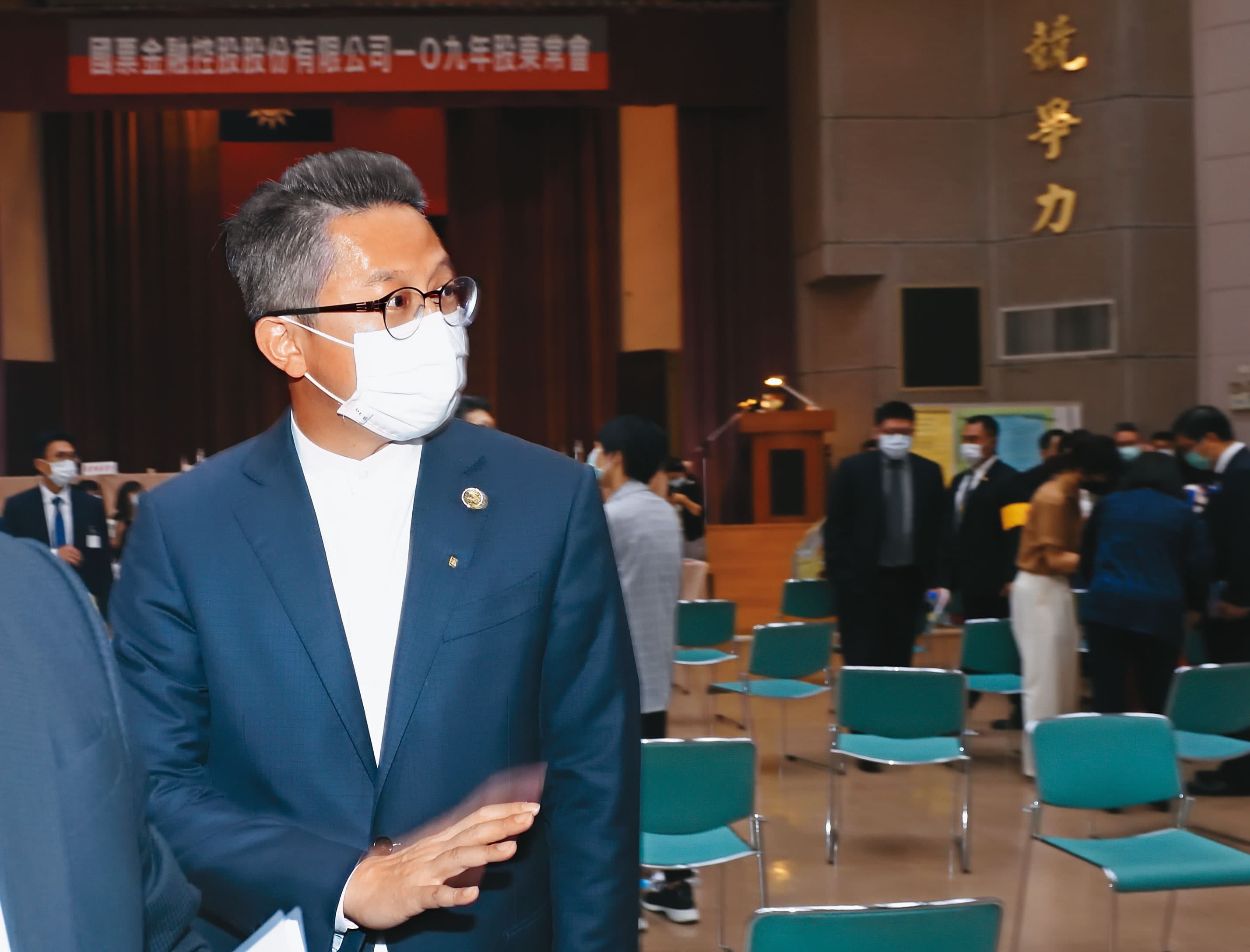2020年國票金改選,蔡紹中(圖)被推選為副董,之後為擴大版圖積極尋找併購對象。