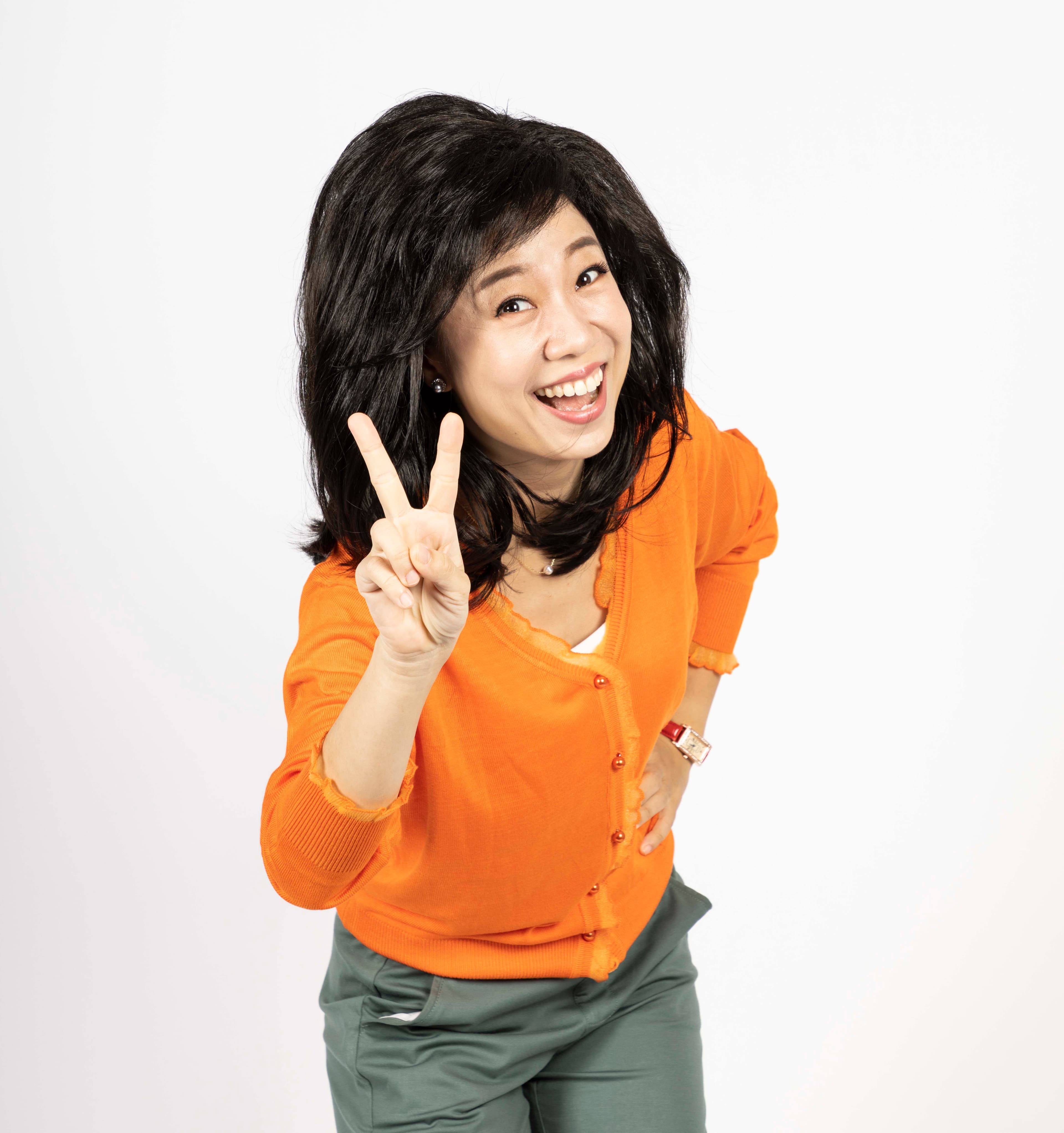 陳敬萱飾演「駱媽咪」。(夢田影像提供)