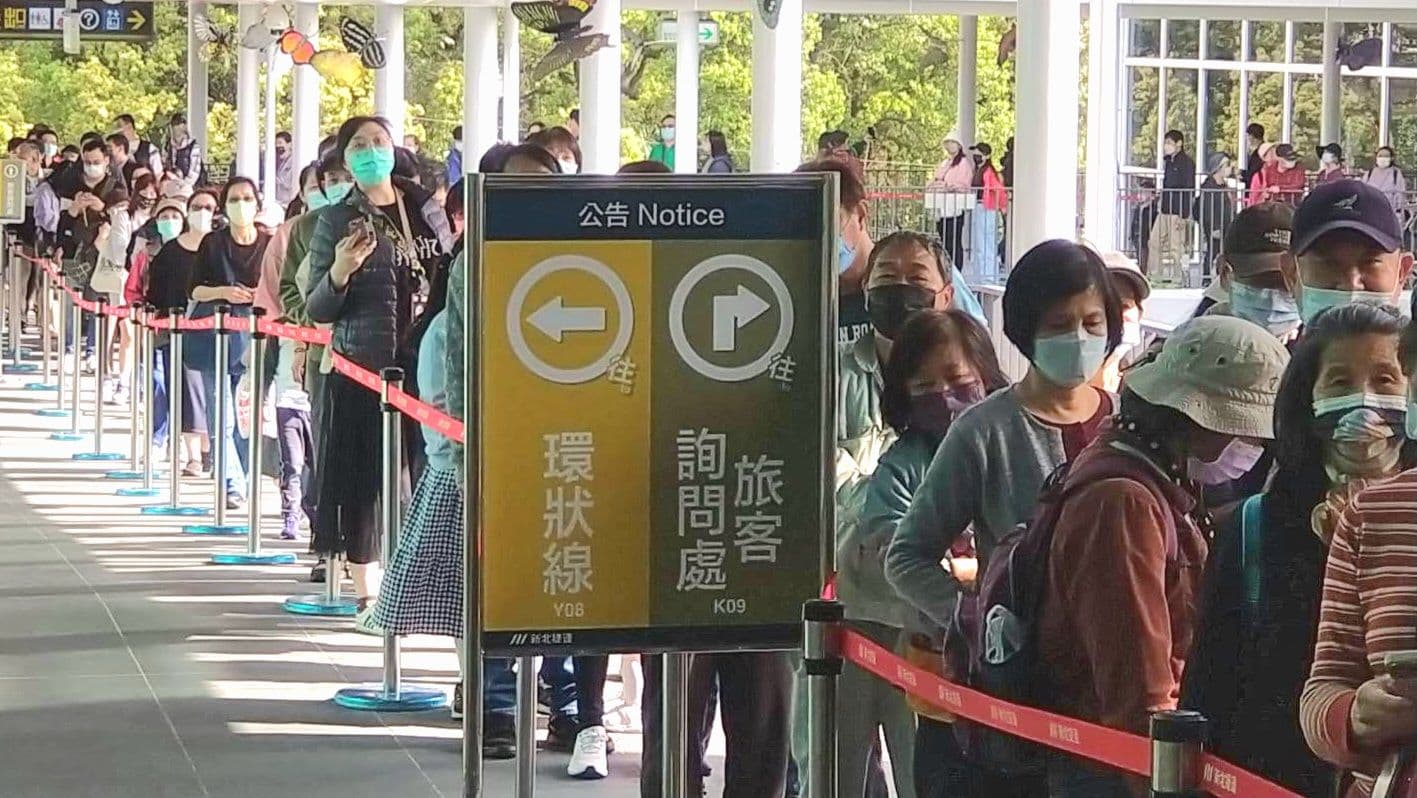 安坑輕軌2月10日正式通車試營運以來將近30萬人次搶搭。(新北捷運公司提供)
