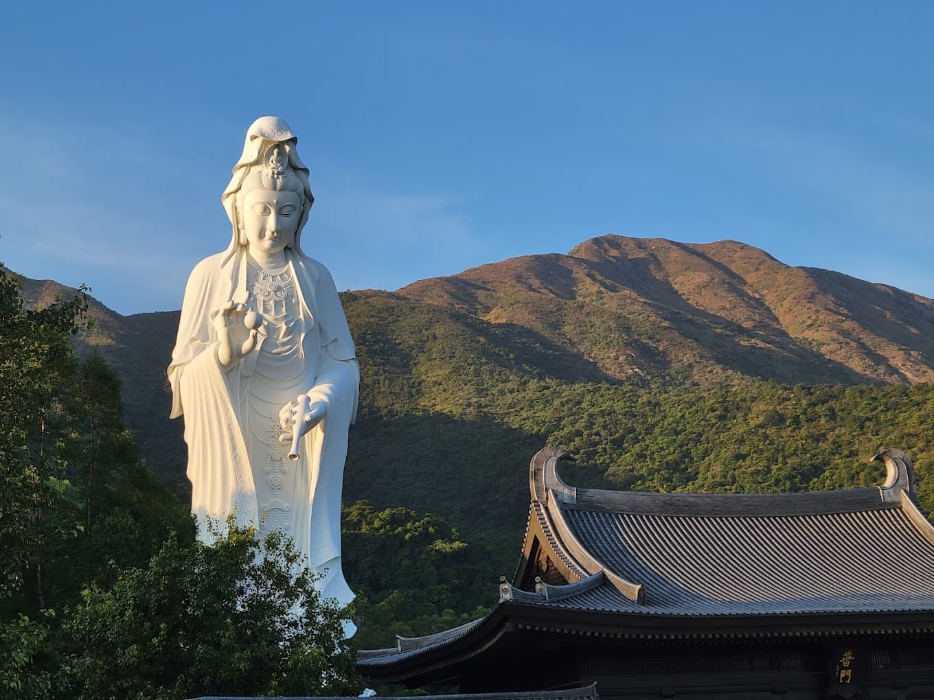 香港慈山寺用來祭拜觀音。(翻攝Google Map)