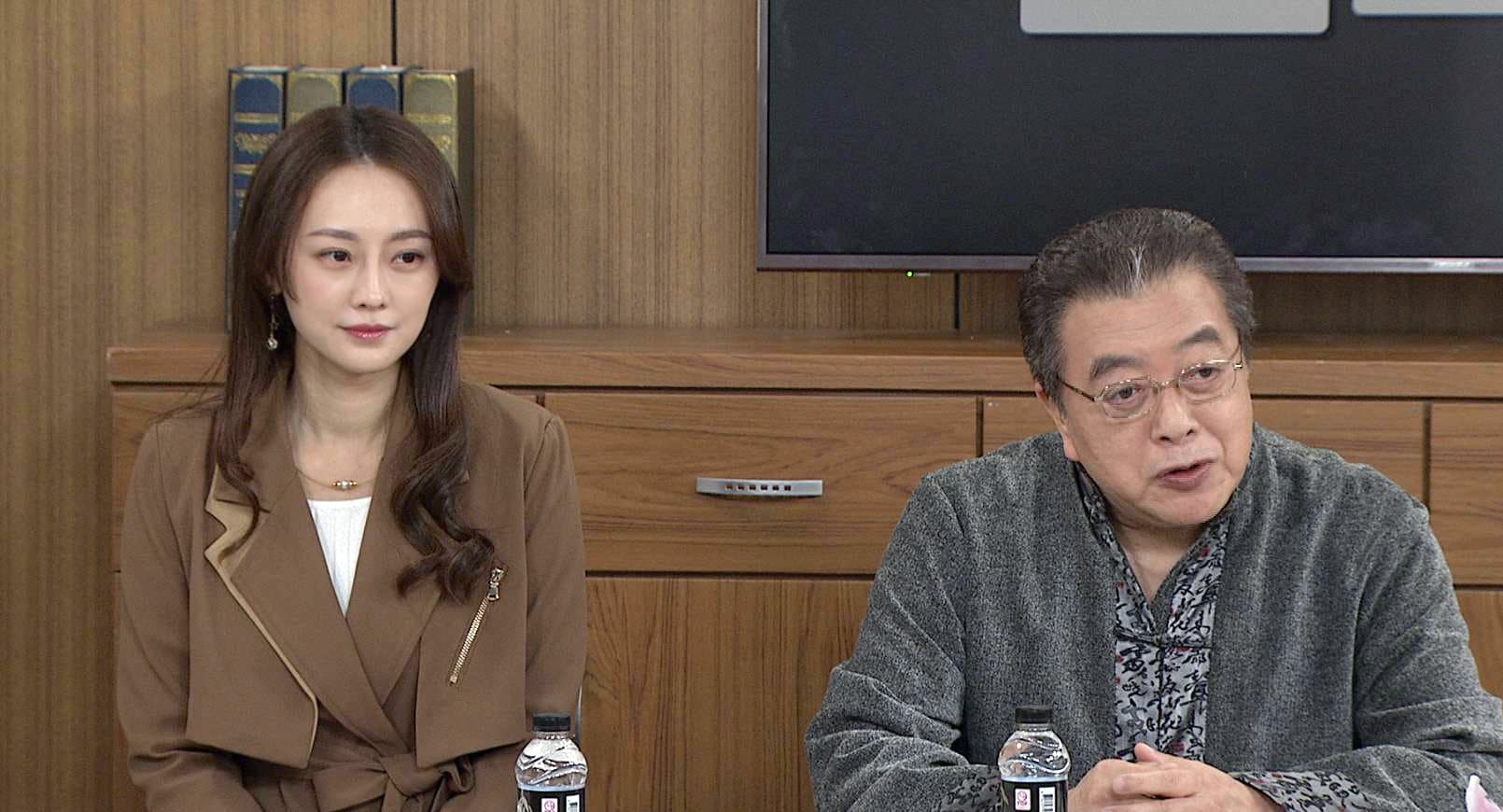 《美麗人生 壯志高飛 》璟宣劇中使盡手段成為林在培的假女兒。(台視提供)