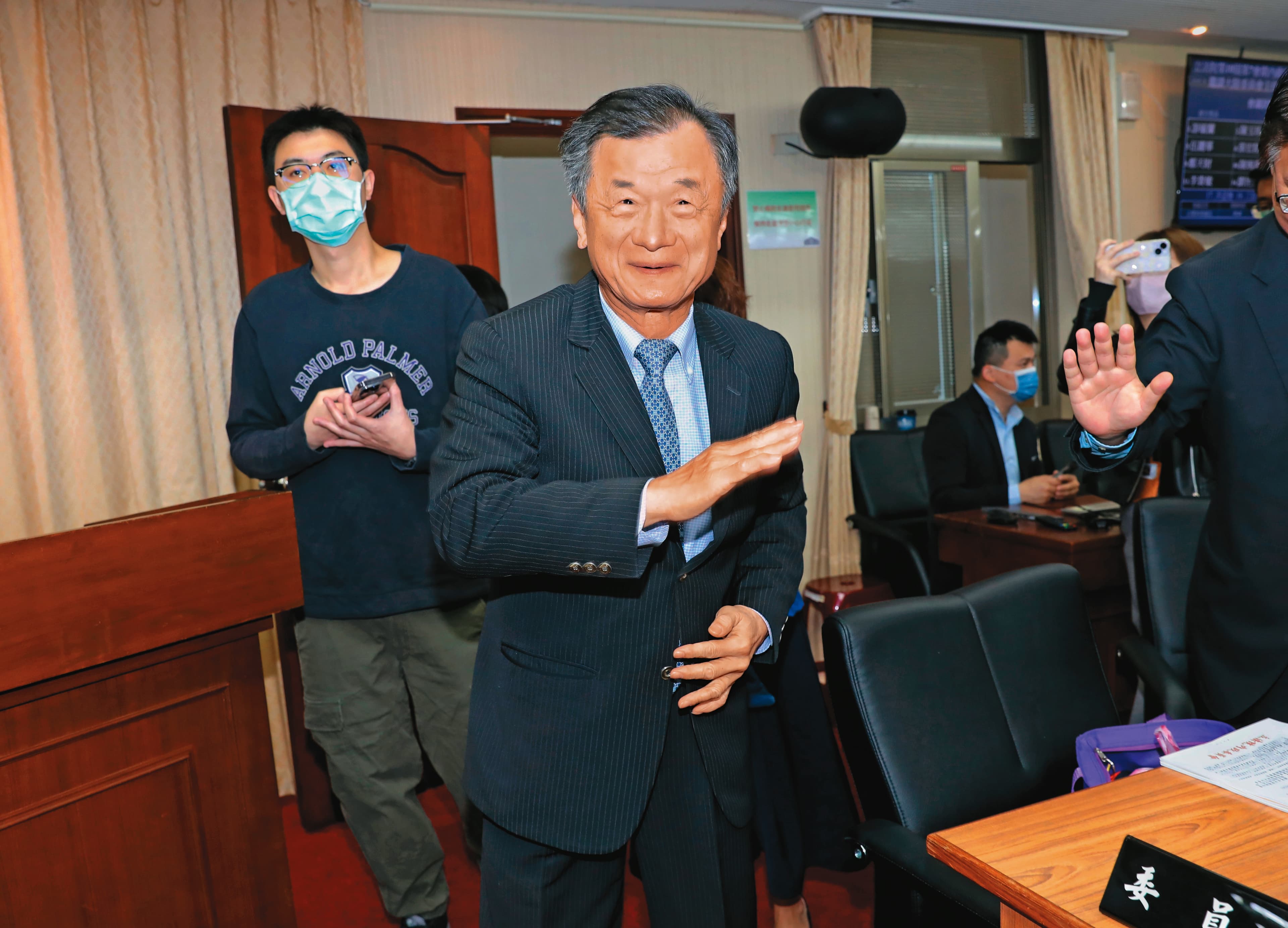 金門士兵失蹤引發全國關注,陸委會主委邱太三(圖)證實兩岸仍有溝通管道,確認士兵人在中國。