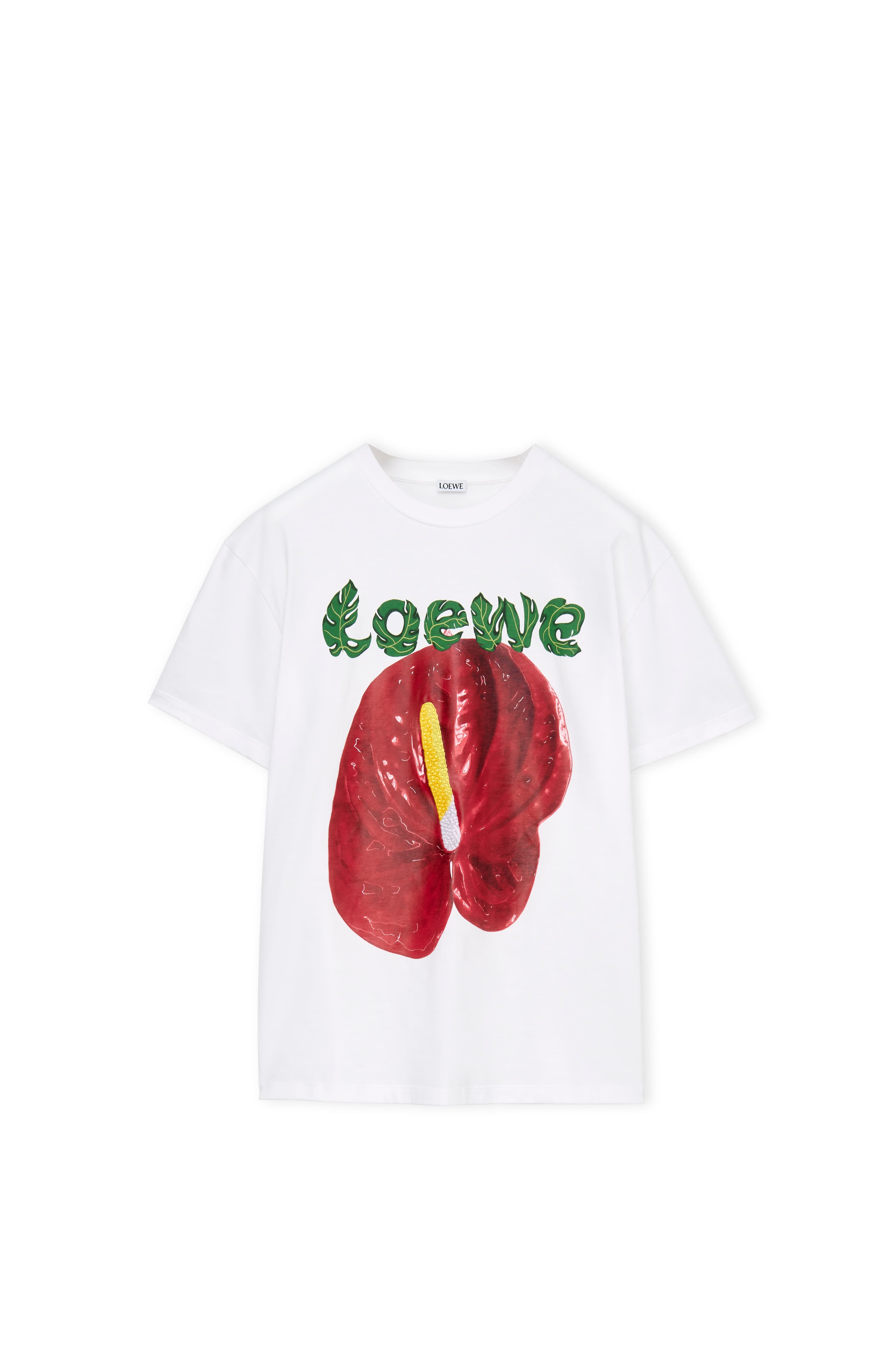 火鶴花T-shirt。NT$17,000(LOEWE提供)
