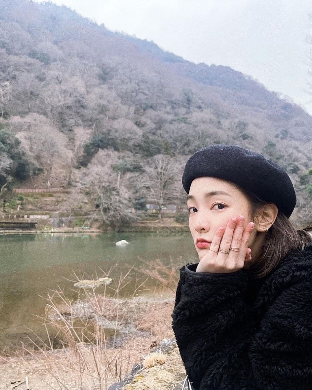 早前王淨與曹佑寧在日本旅遊時分享不少男友視角照片,IG瀰漫粉紅泡泡。(翻攝自王淨IG)
