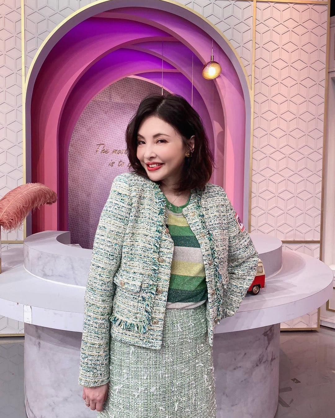 何如芸去年終於斷開豪門媳婦身份,全面復出演藝圈。(翻攝自何如芸臉書)