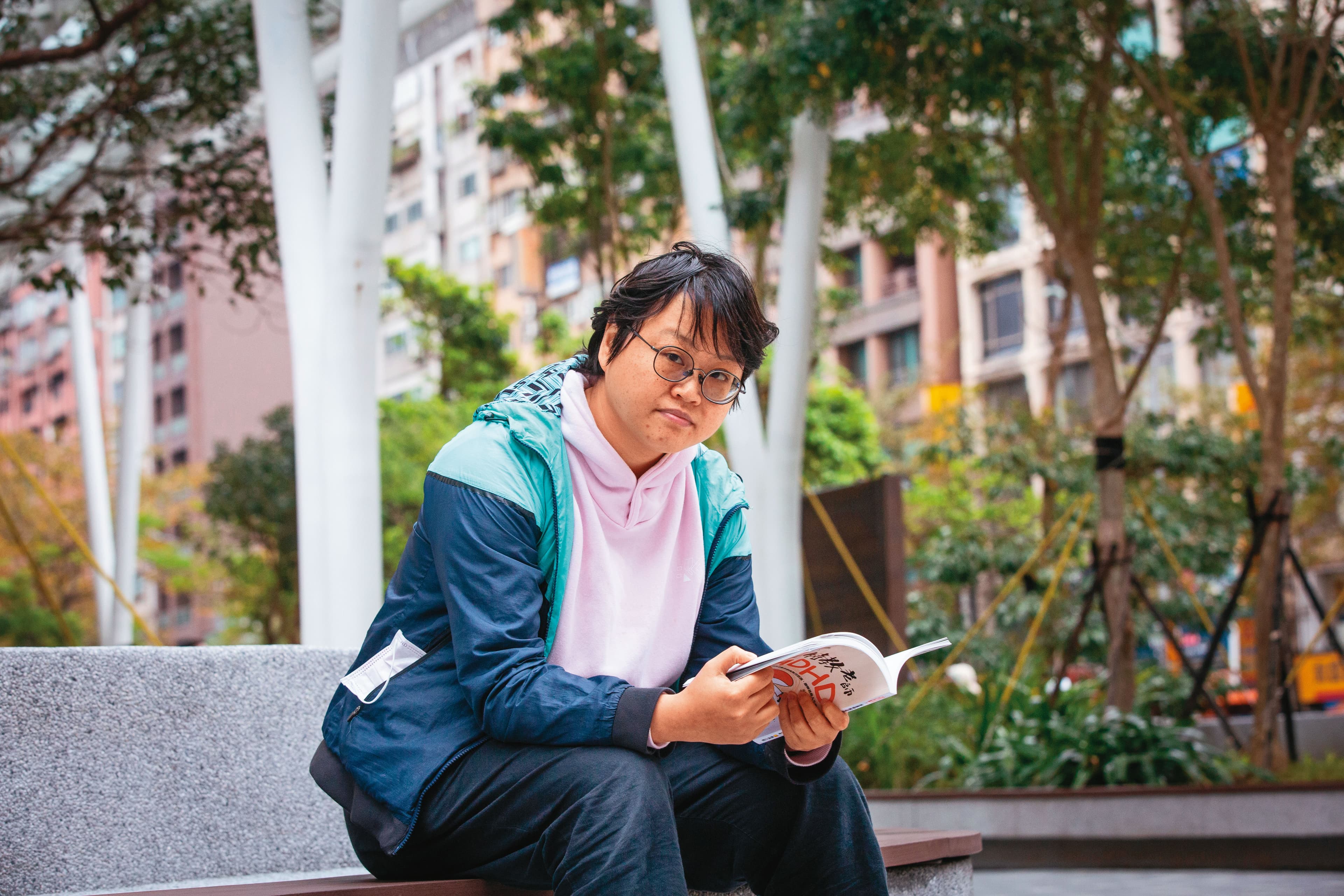秦郁涵喜歡閱讀,生活最大消費是買書和上各式課程。