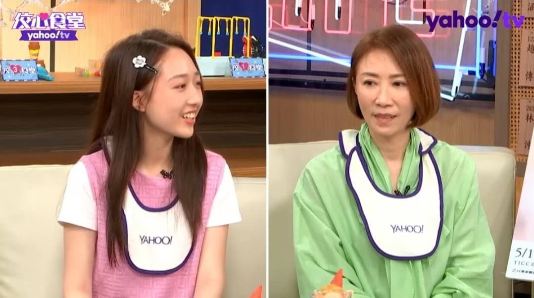 李翊君看到女兒現身當場驚呆。(Yahoo TV《佼心食堂》提供)