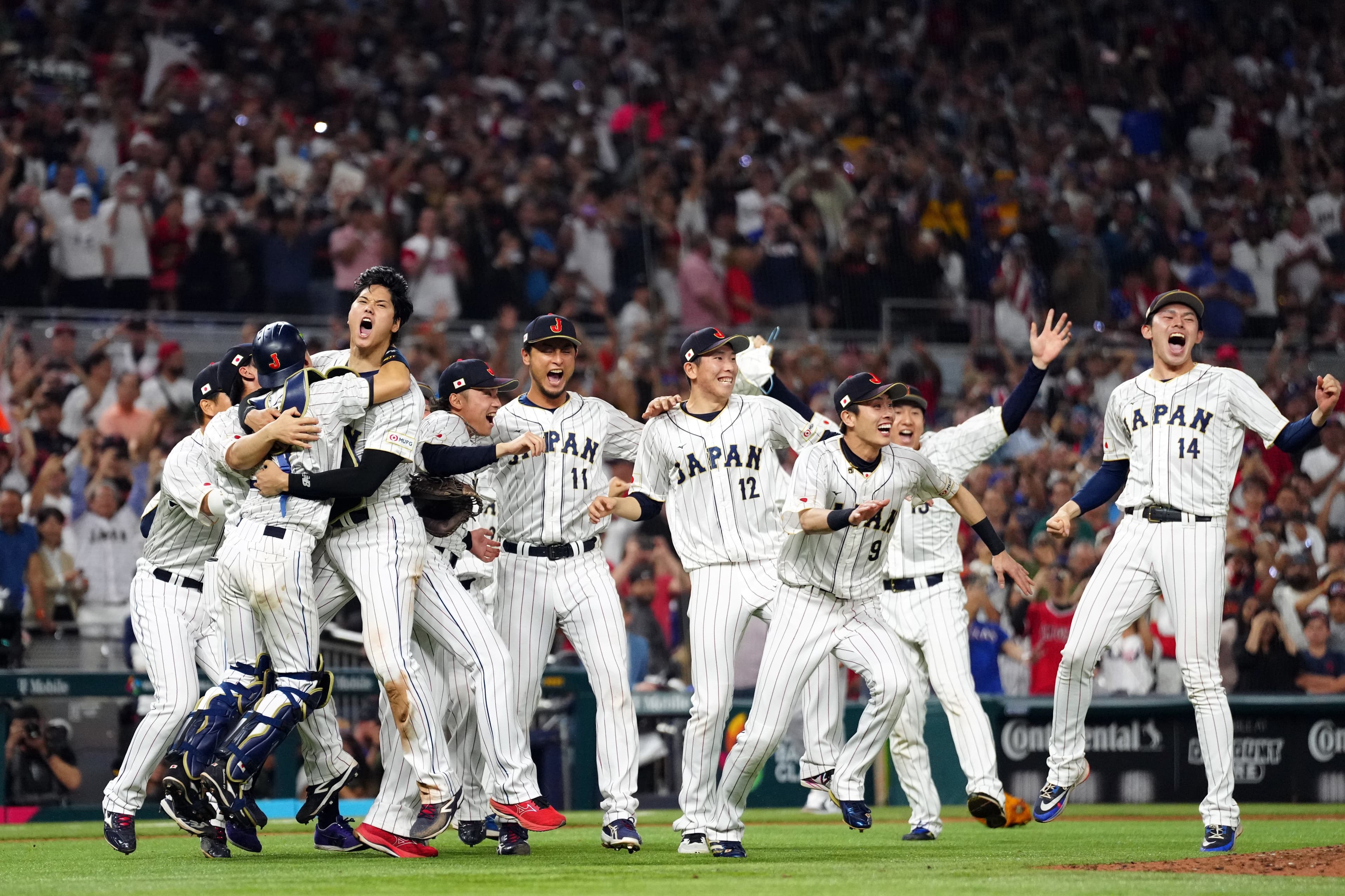 日本拿下經點賽冠軍,穩坐世界棒球排名第一寶座。(翻攝自推特@WBSC)