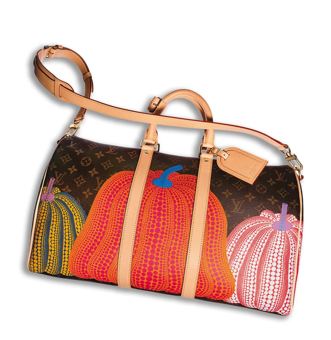 LV X YK Keepall 45手袋。NT$103,000(路易威登提供)
