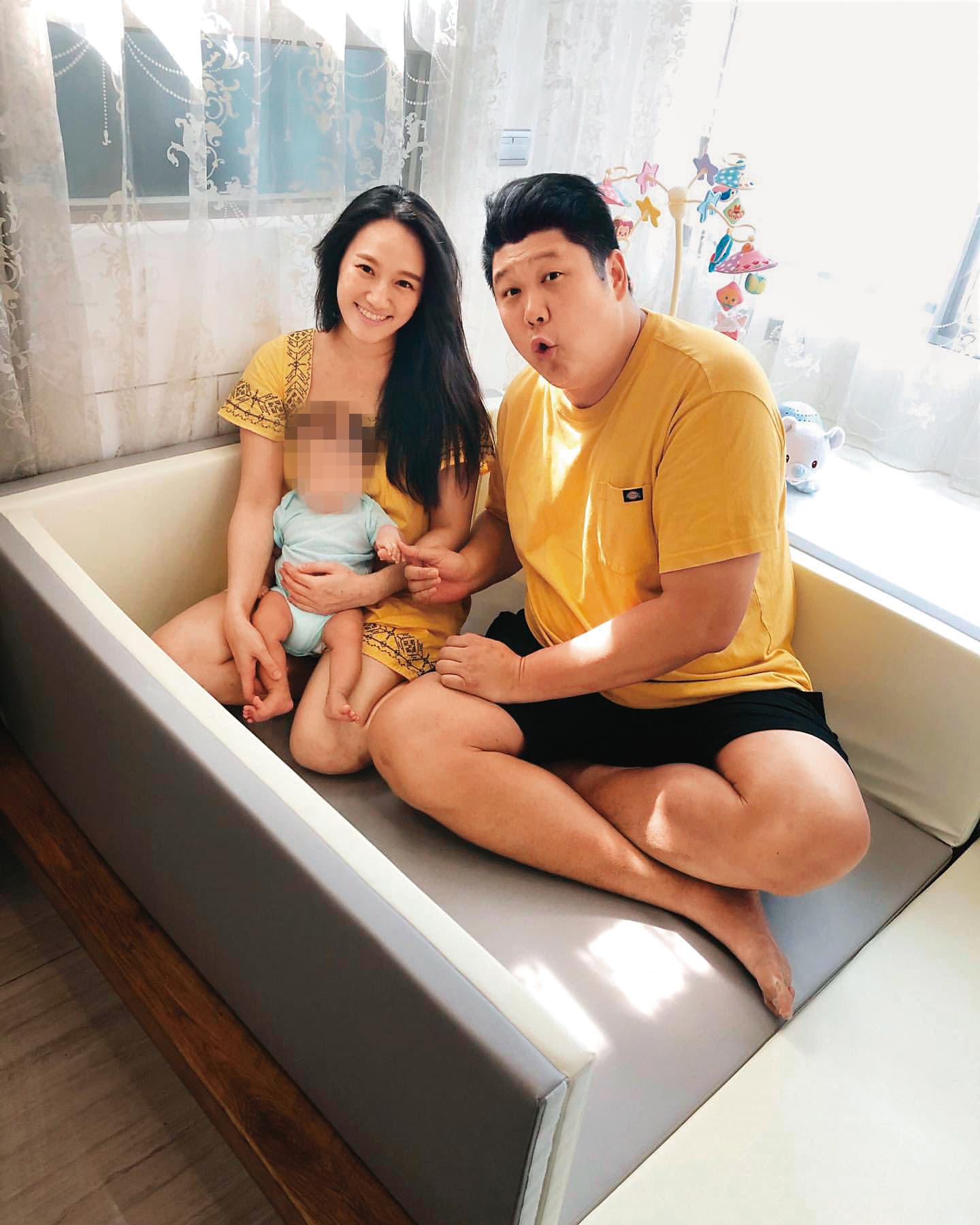 哈孝遠和老婆瑄瑄育有一子,成為姑嫂之戰的導火線。(翻攝自liufanshiuan IG)