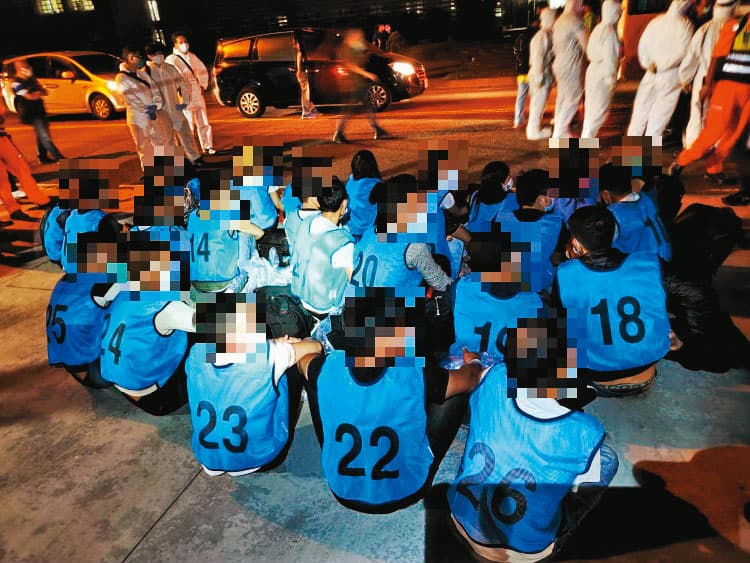 疫情爆發3年多來,海巡署已逮捕超過百名越南偷渡客。(海巡署提供)