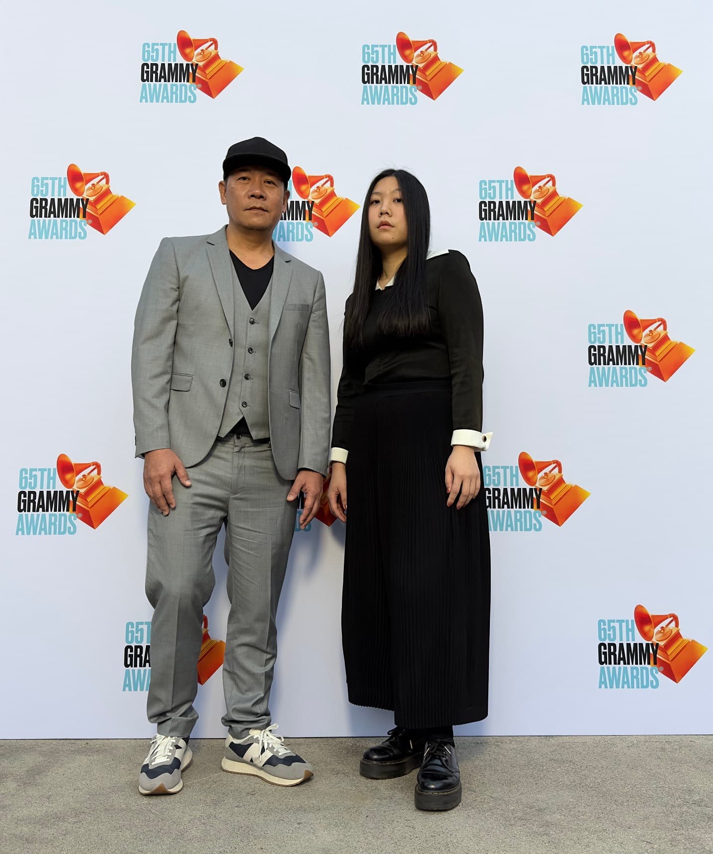 蕭青陽(左)與女兒蕭君恬(右)相互信任、攜手合作。 (蕭青陽工作室提供)