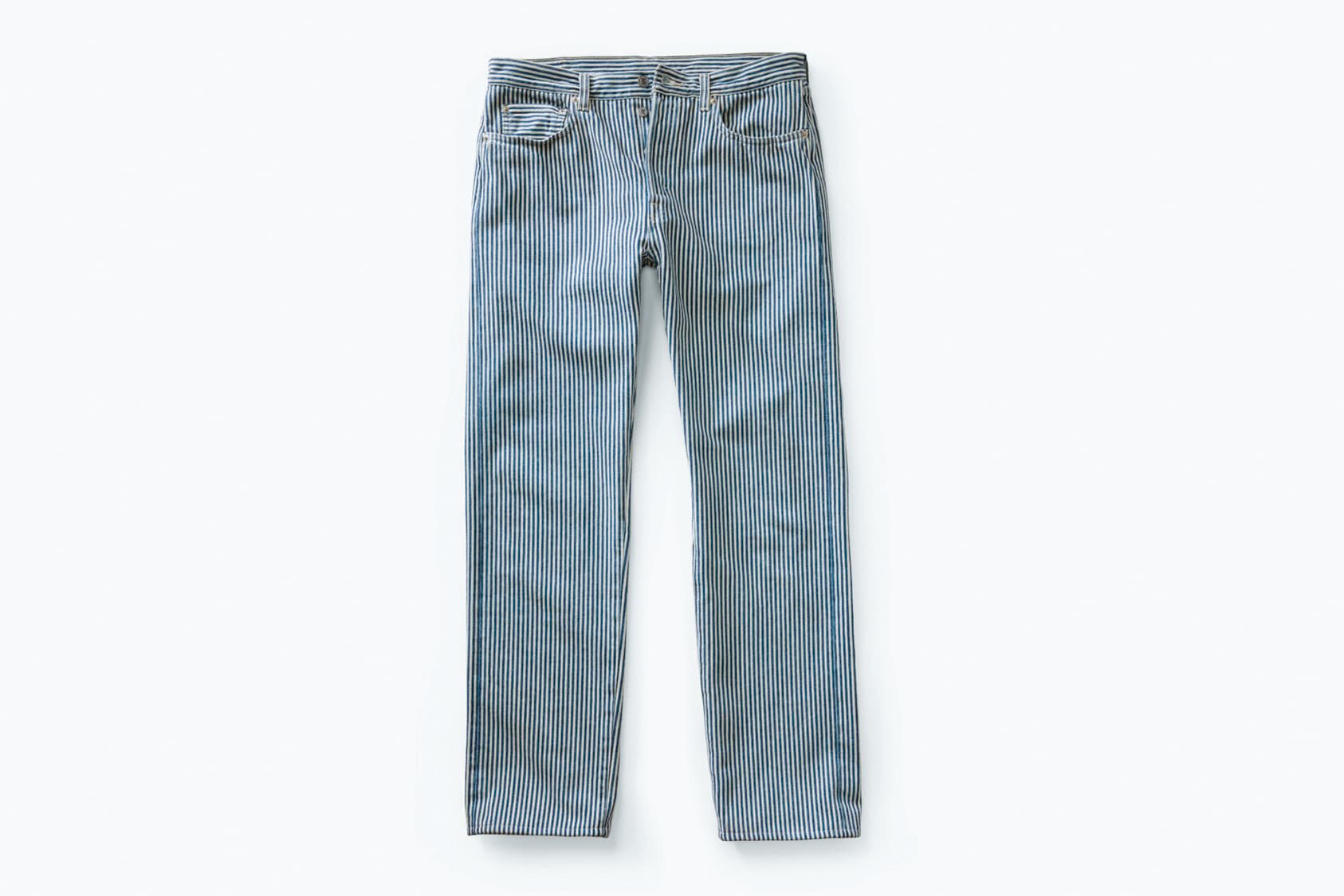 Hickory Stripe 501® 丹寧褲 NT$8,900 (Levi's®提供)