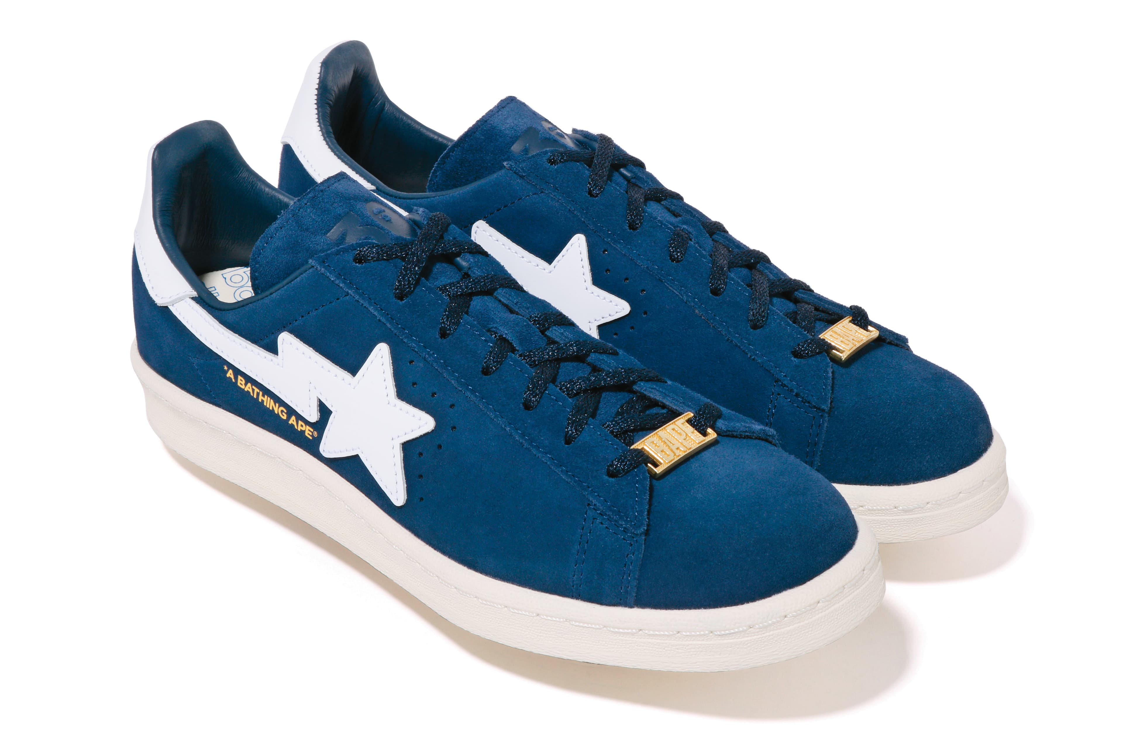 BAPE® × adidas Originals CAMPUS 80S MEN / LADIES NT$5,290 (I.T 提供)