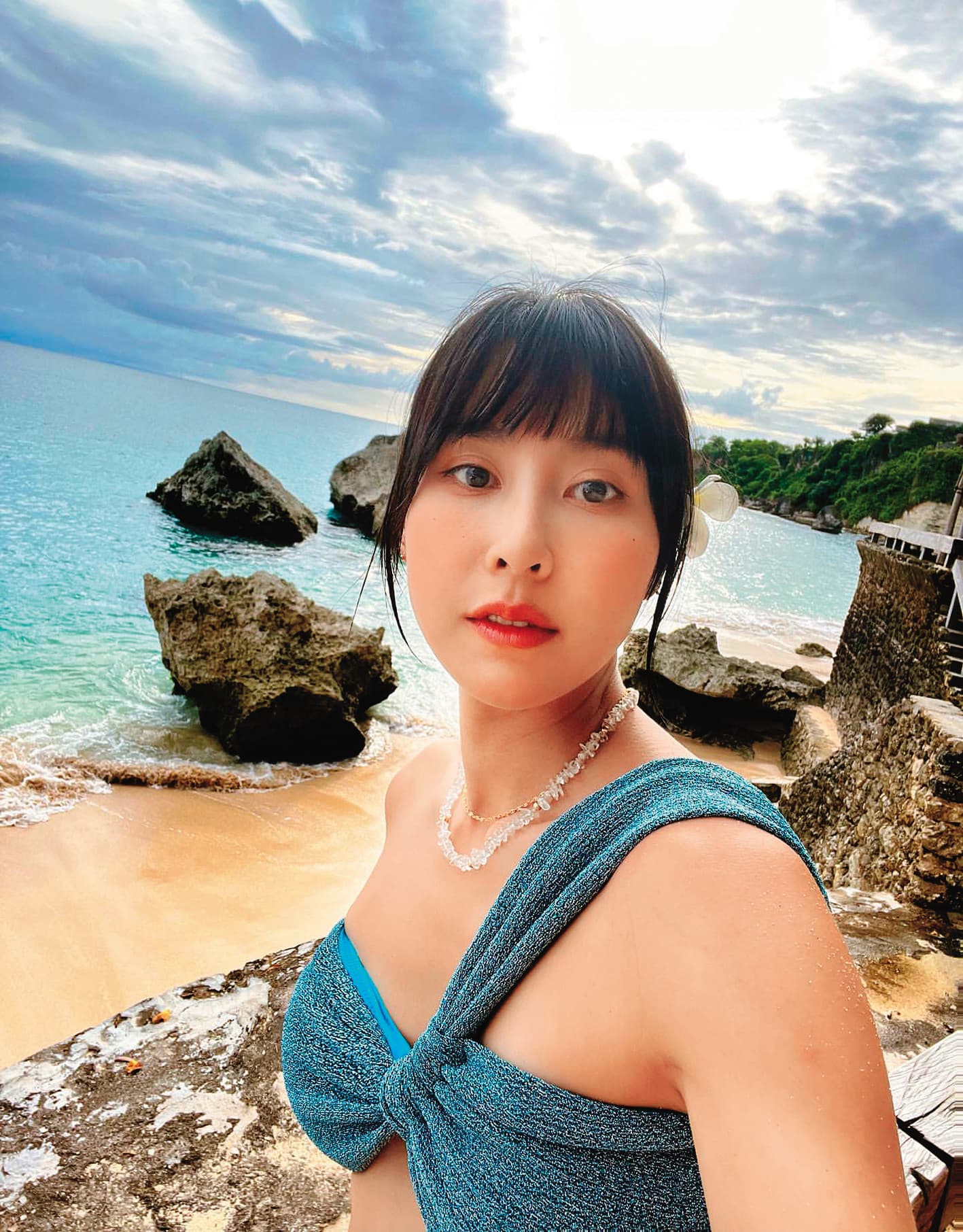 房思瑜戀愛藏不住,4年前曾認愛印尼富三代。(翻攝自房思瑜IG)