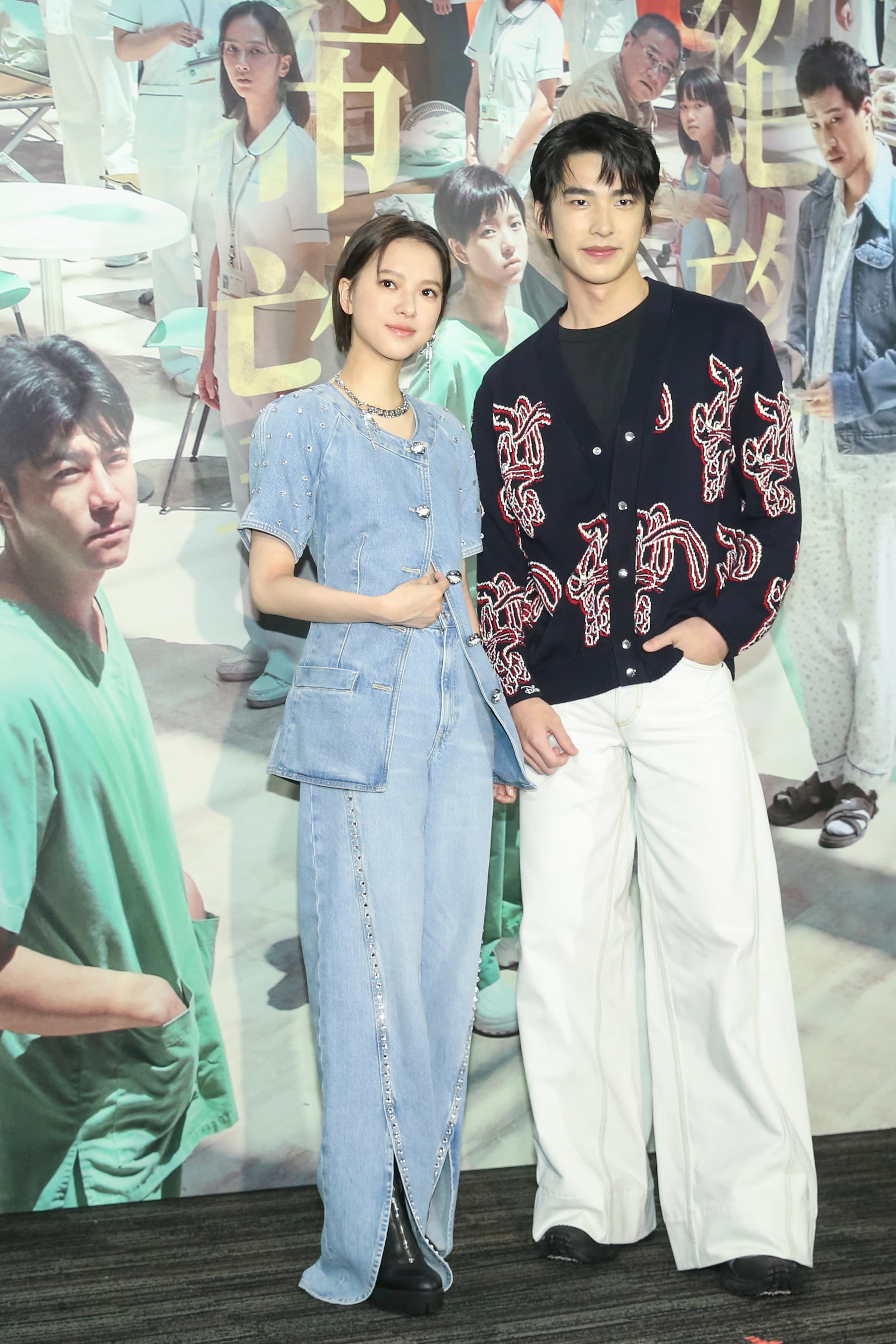 項婕如、曾敬驊再扮情侶,兩人有情緒很重的場面。