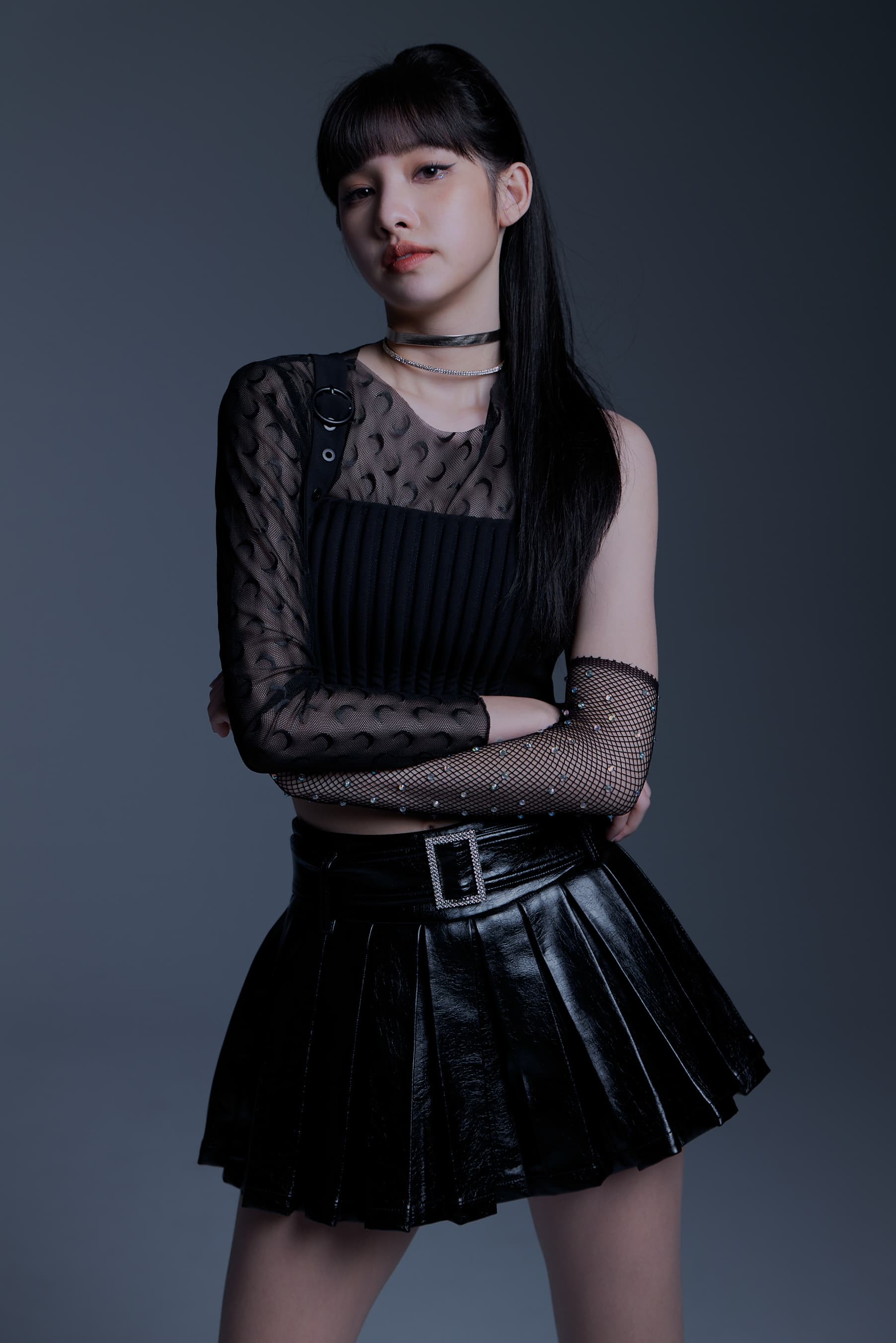 新人夏菈（Lala）被封為台版Lisa。（趣放娛樂提供）