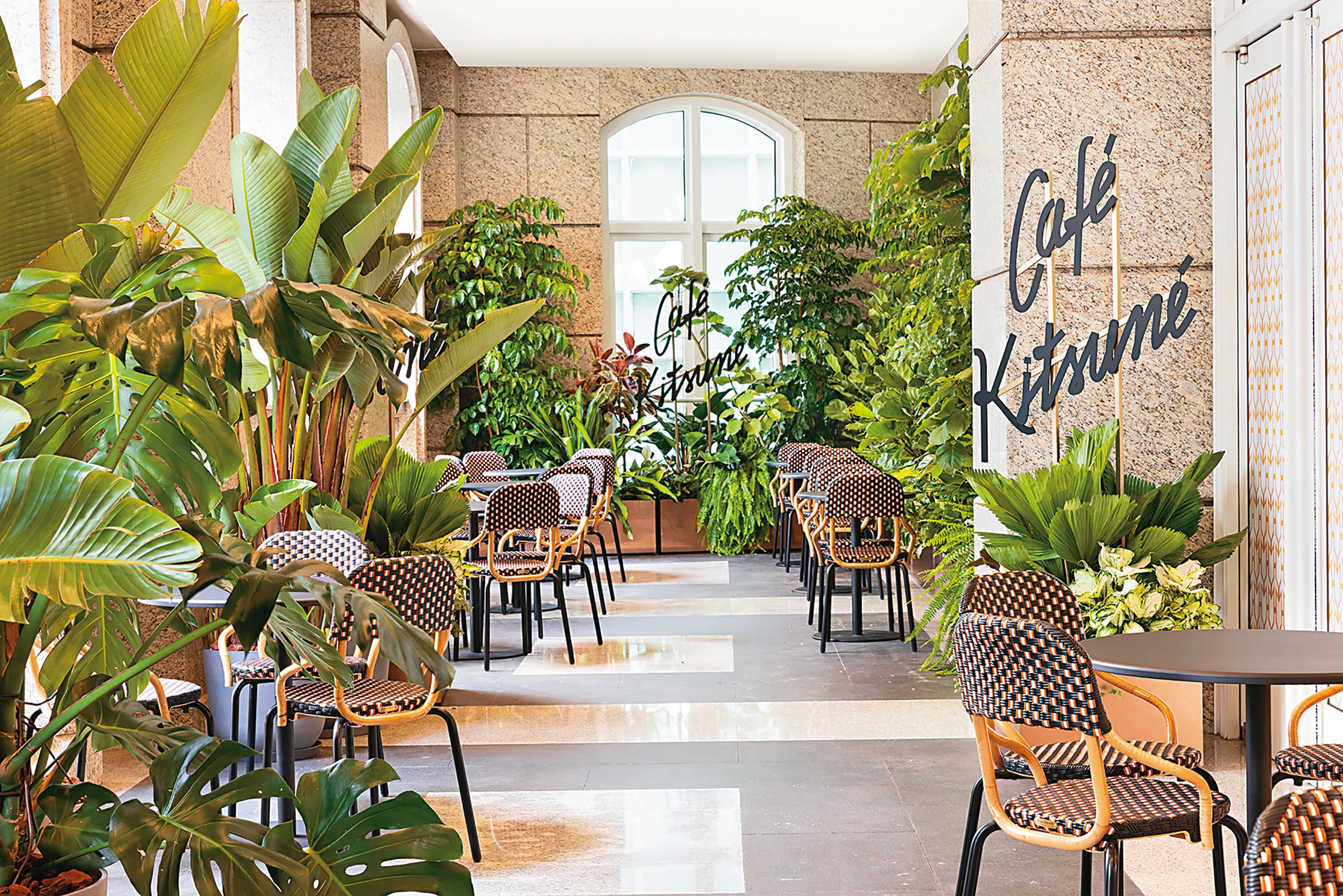 此次Café Kitsuné一同來台,完整體現同步全球的咖啡品飲體驗。(Maison Kitsuné提供)