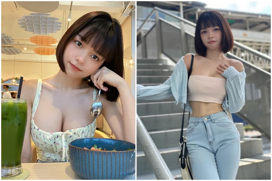原來短髮正妹是IG擁有48萬名粉絲追蹤的馬來西亞網紅「瑋兒」。（翻攝自瑋兒IG）