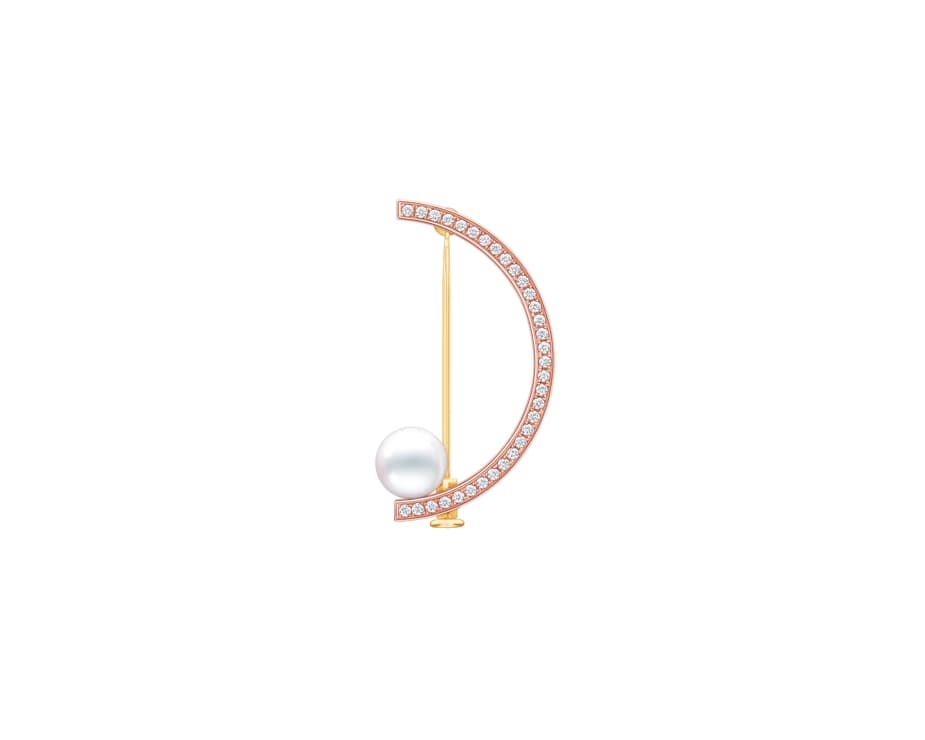  TASAKI kinetic鑽石胸針 NT$153,000。（TASAKI提供）