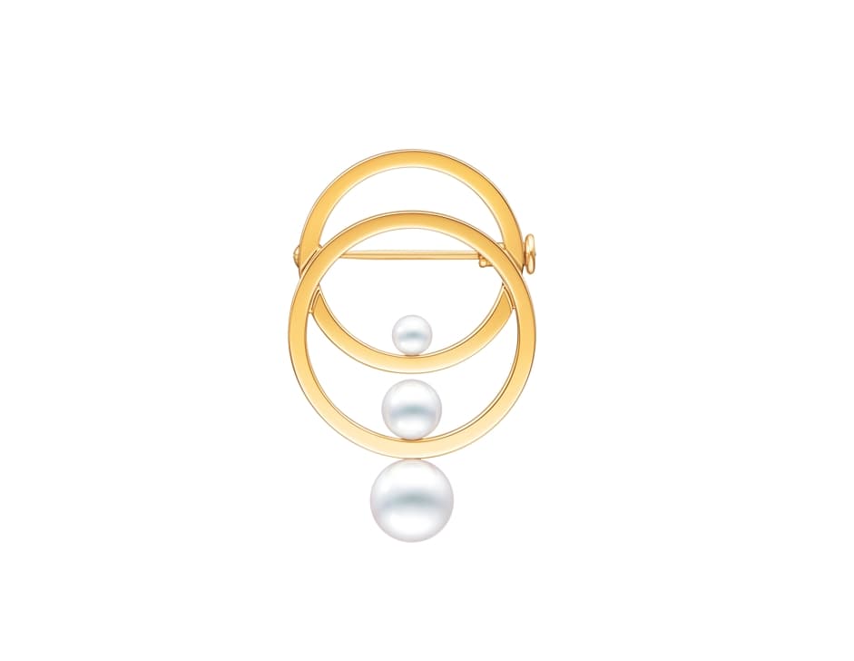  TASAKI cosmic胸針 NT$115,000。（TASAKI提供）