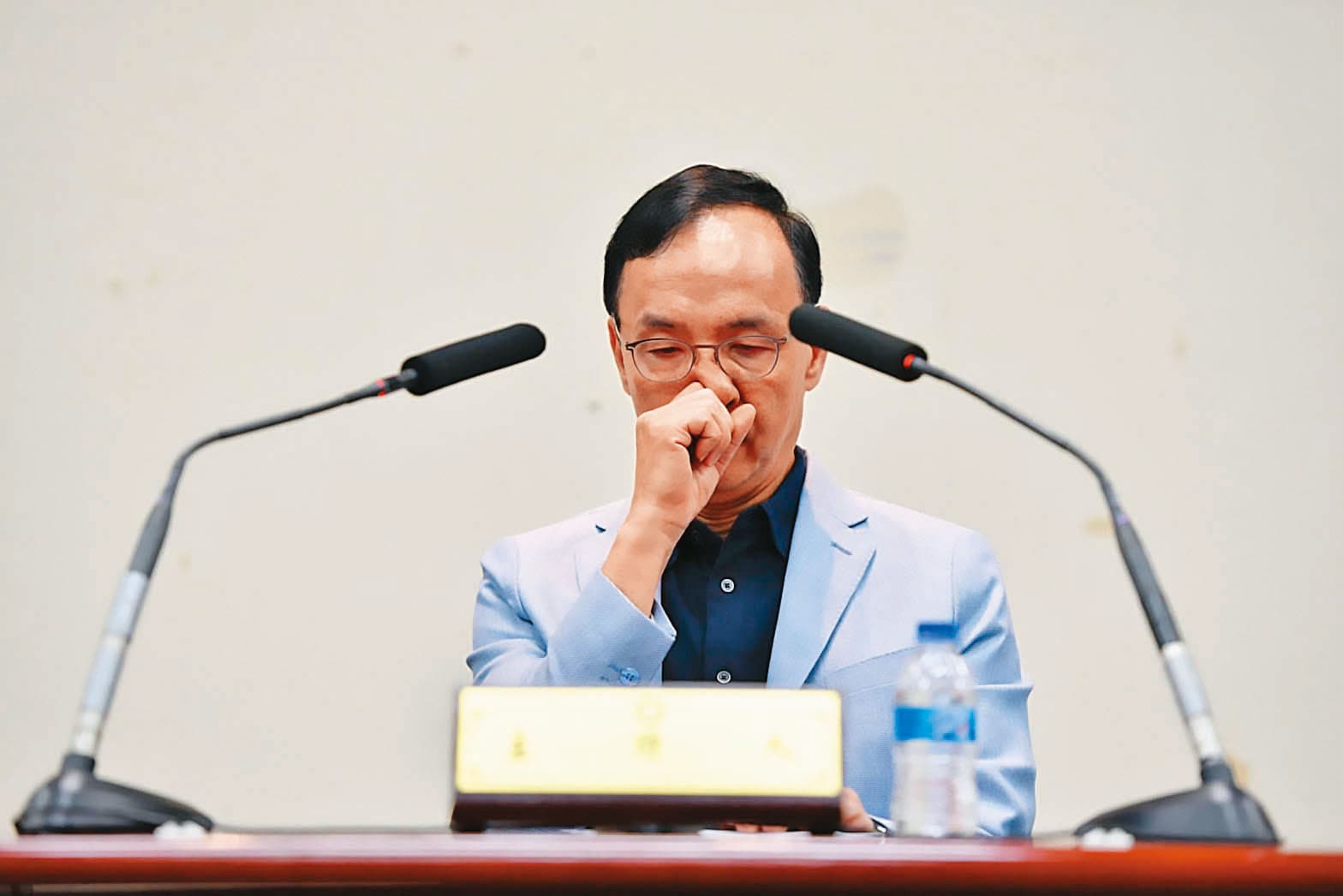 國民黨總統內戰呈現郭、侯對決,黨主席朱立倫最後徵召誰,牽動藍軍2024大局。