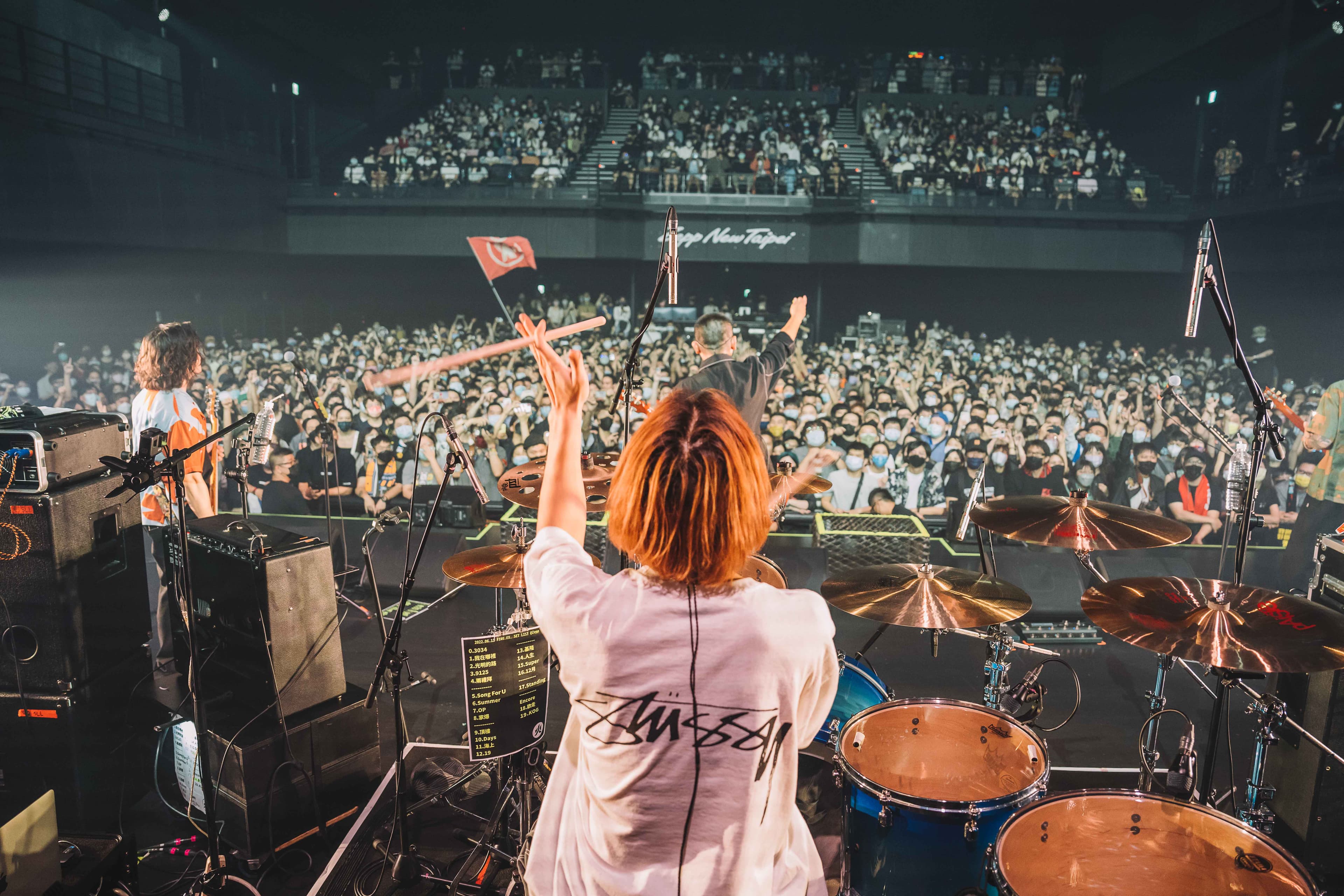 滅火器多次在Zepp New Taipei演出，認為該場地為歌手和觀眾都帶來全新的體驗。（Zepp New Taipei / 大鴻藝術BIG ART / 火氣音樂提供）