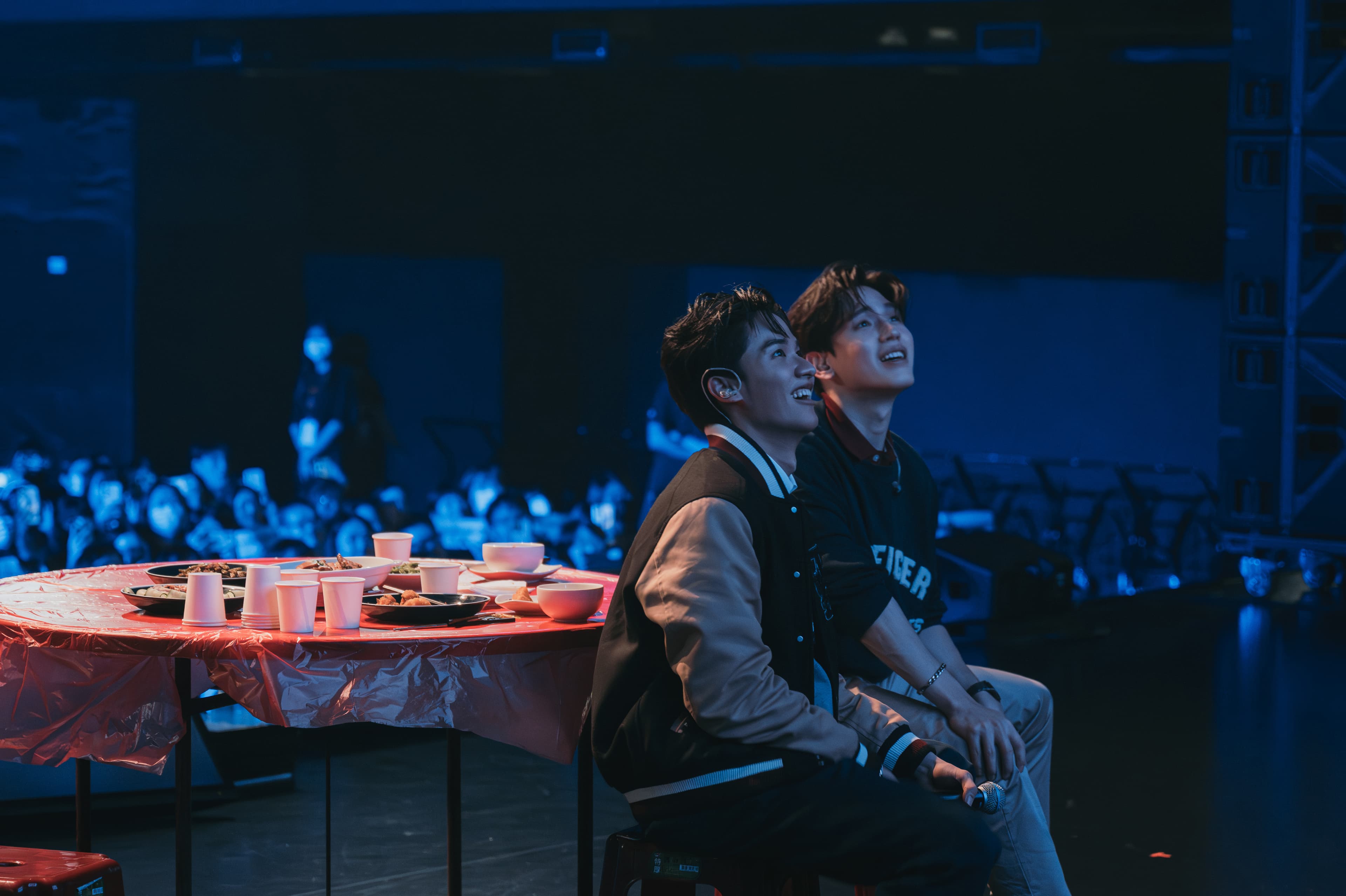 Tay、New看到粉絲應援很感動。(KKLIVE提供)