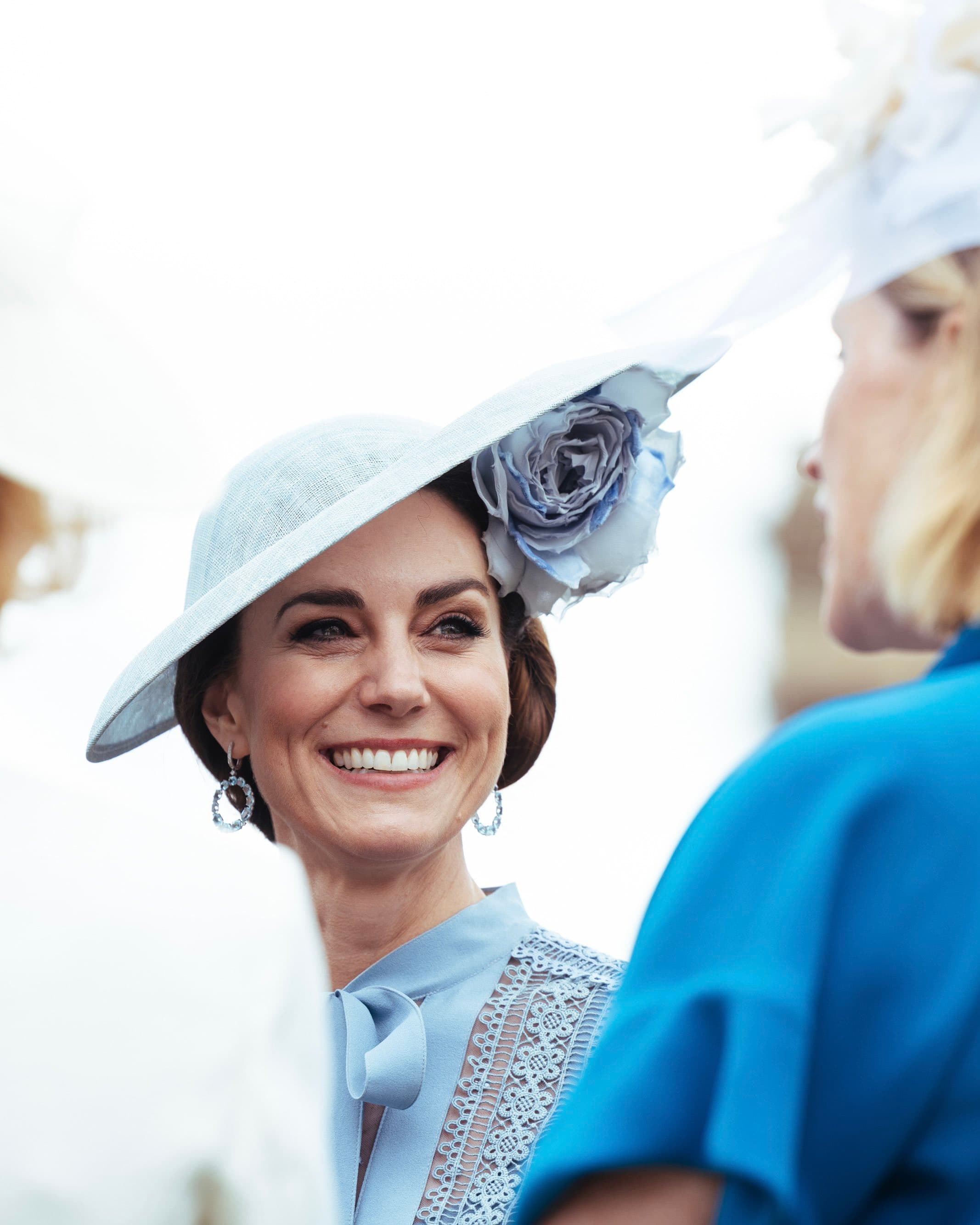凱特王妃戴了大圓帽,展現優雅。(翻攝princeandprincessofwales IG)