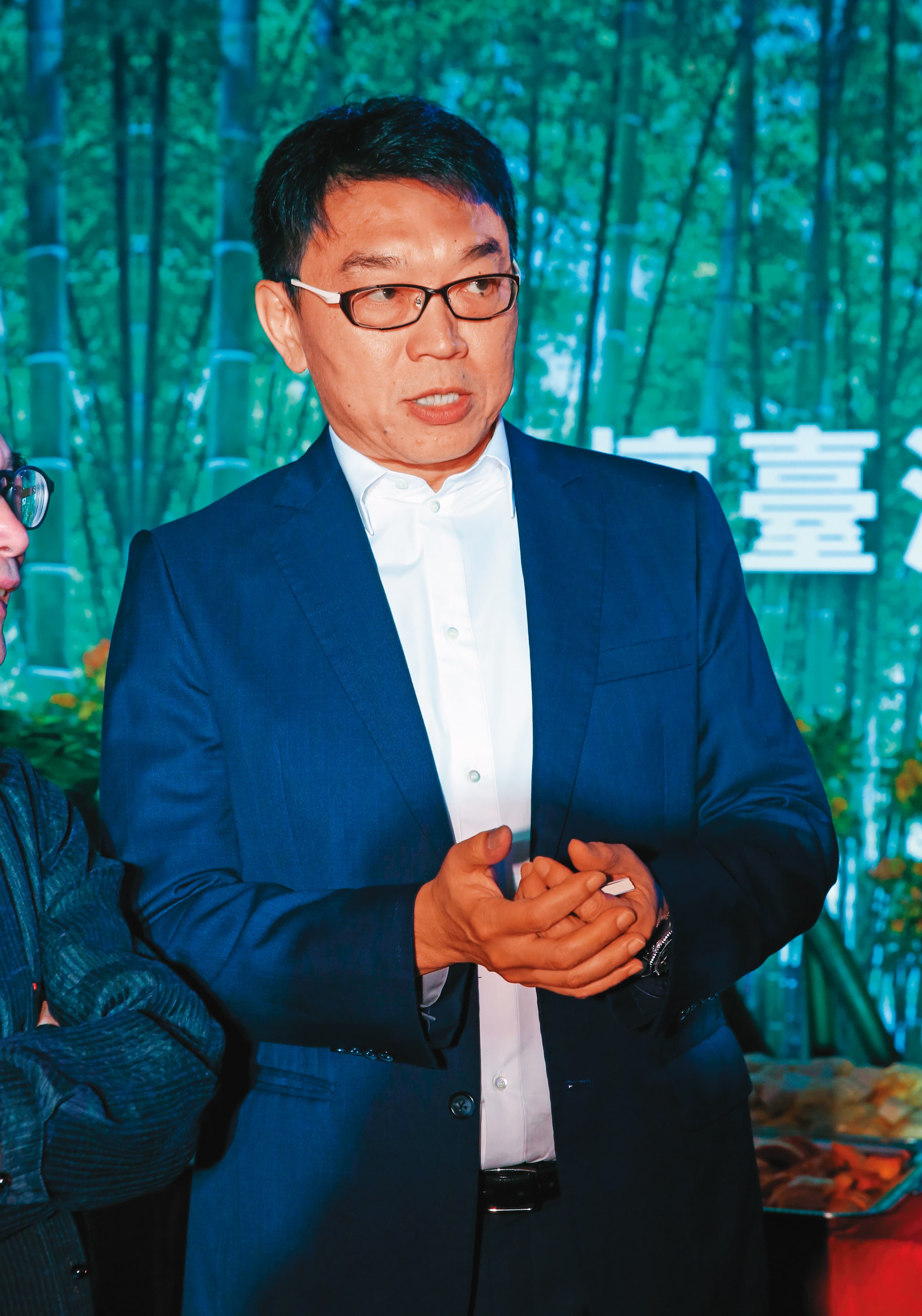 林錦昌(圖)是民進黨資深文膽,曾協助扁、英2人競選的文稿與發言。