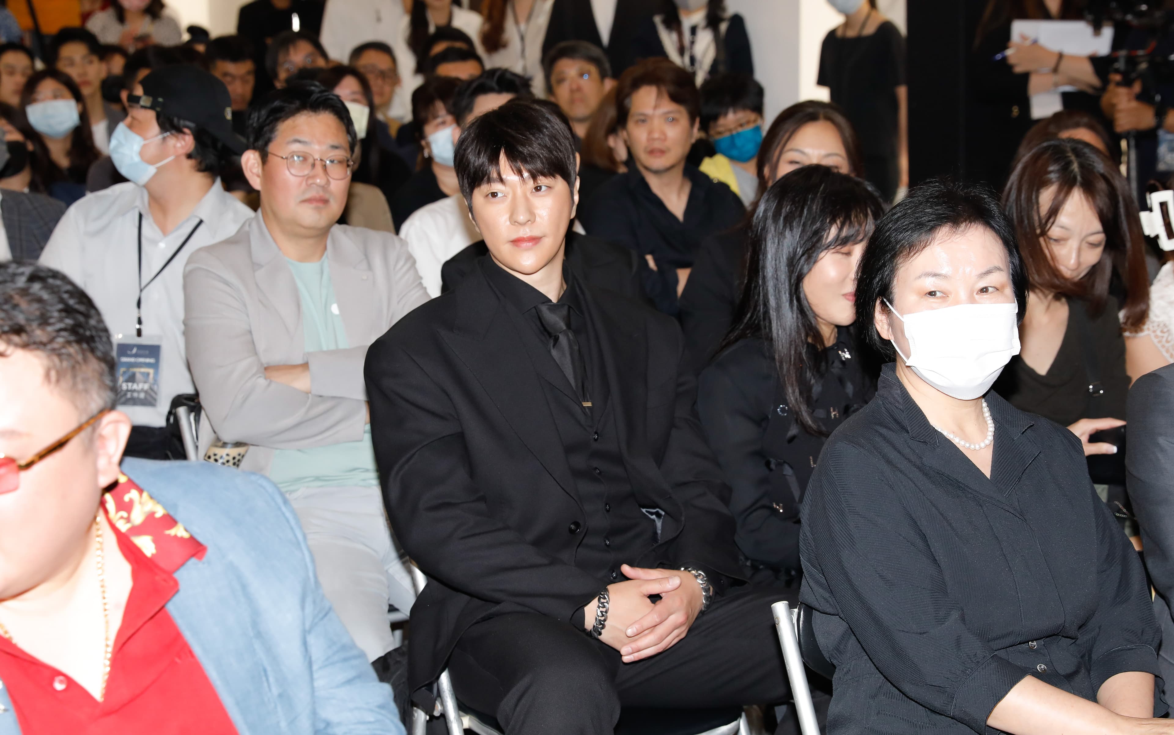 HB娛樂所屬演員崔上今也出席記者會。