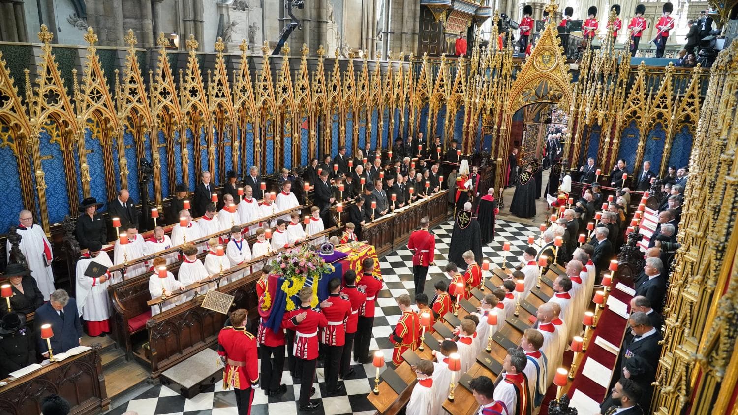 英國女王國葬為二戰後英國最大規模的儀式活動。（翻攝The Royal Family官網）