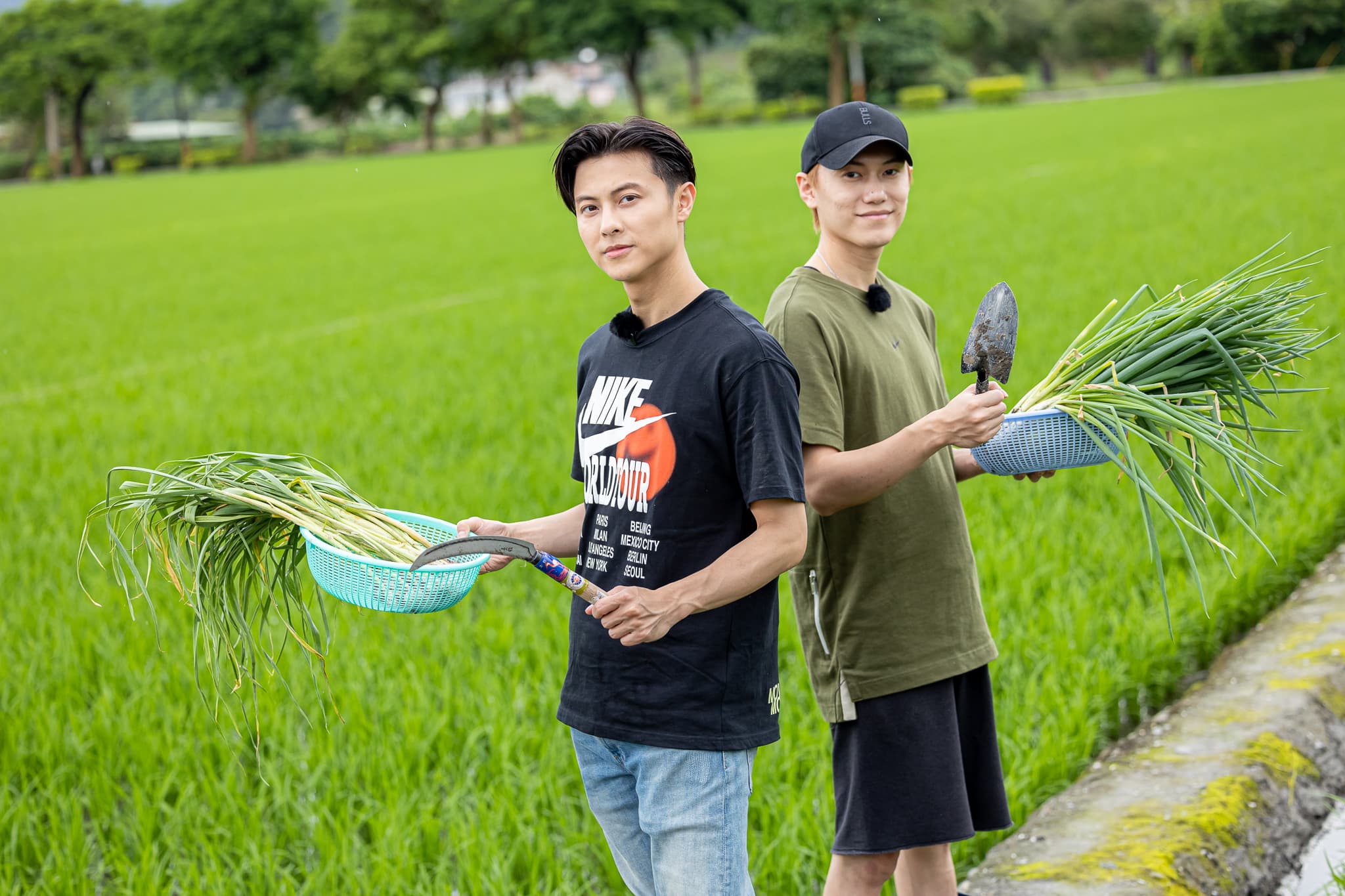 王子與弟弟邱宇辰在《全明星觀察中》合體。（喜鵲提供）