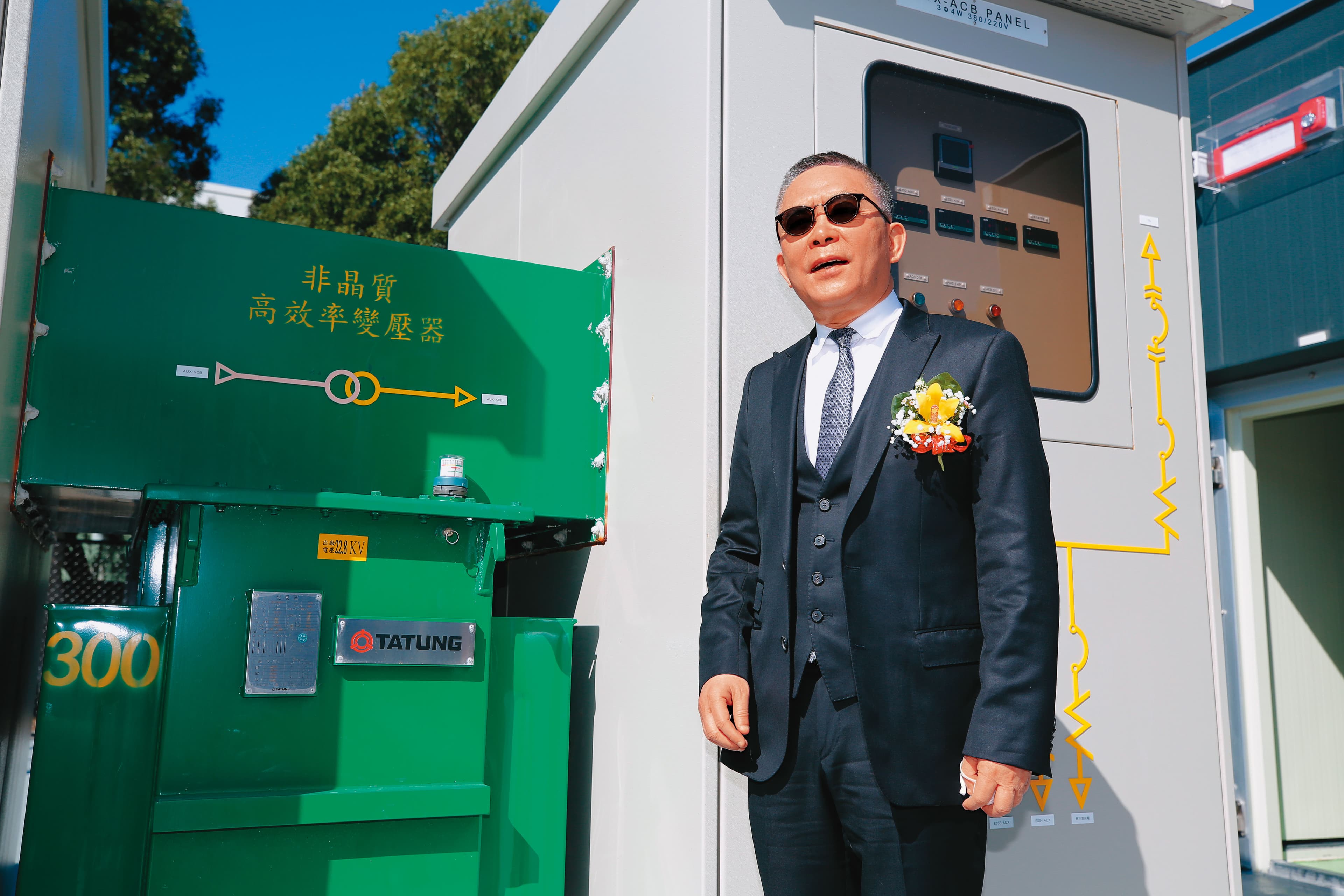 吳振隆負責大同新能源事業，目前是大同智能、大同訊電的董事長。
