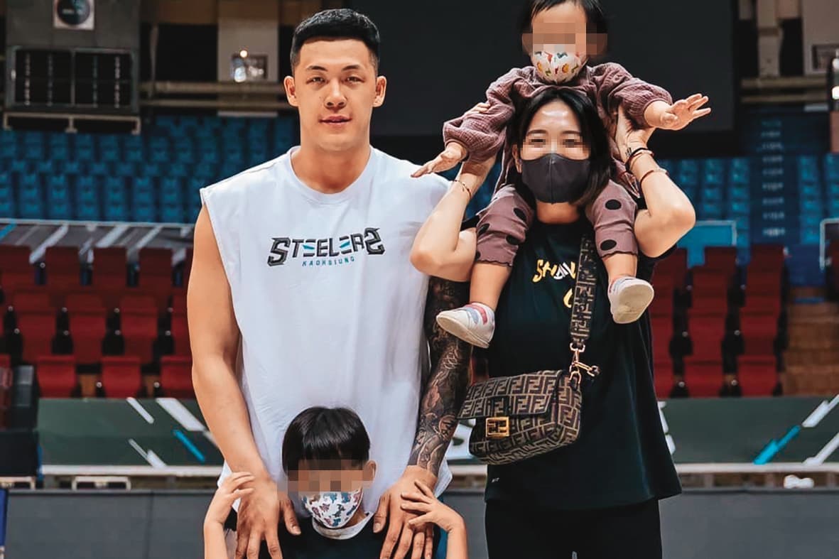 有「台版LBJ」的周儀翔跟老婆曾是球壇令人稱羨的一對,去年他從中國大陸CBA返台,表示說能兼顧家庭是願意回來主因。(翻攝自周儀翔臉書)