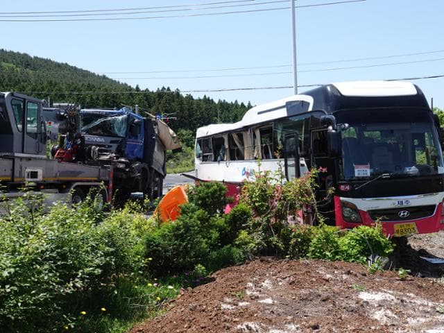 警方認定肇事責任在大卡車駕駛。(翻自《韓國日報》)