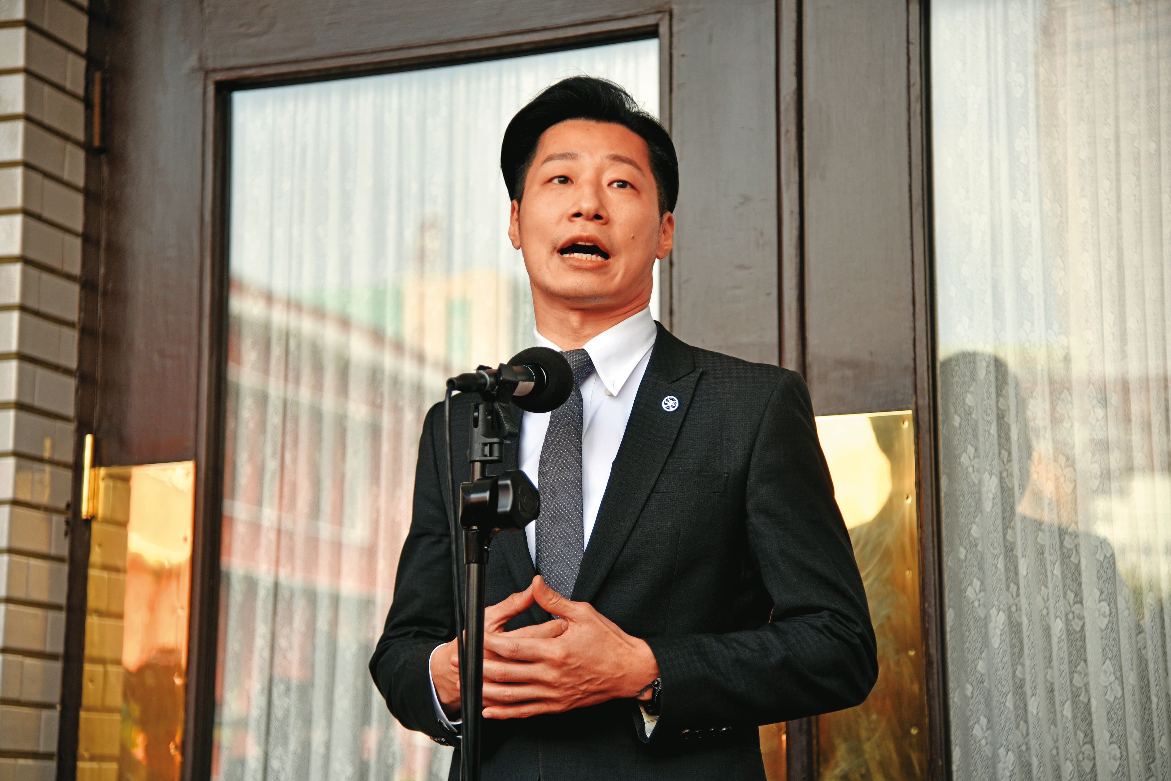 林昶佐(圖)原挺吳沛憶選立委,但他也認為鄭家純是不錯人選。