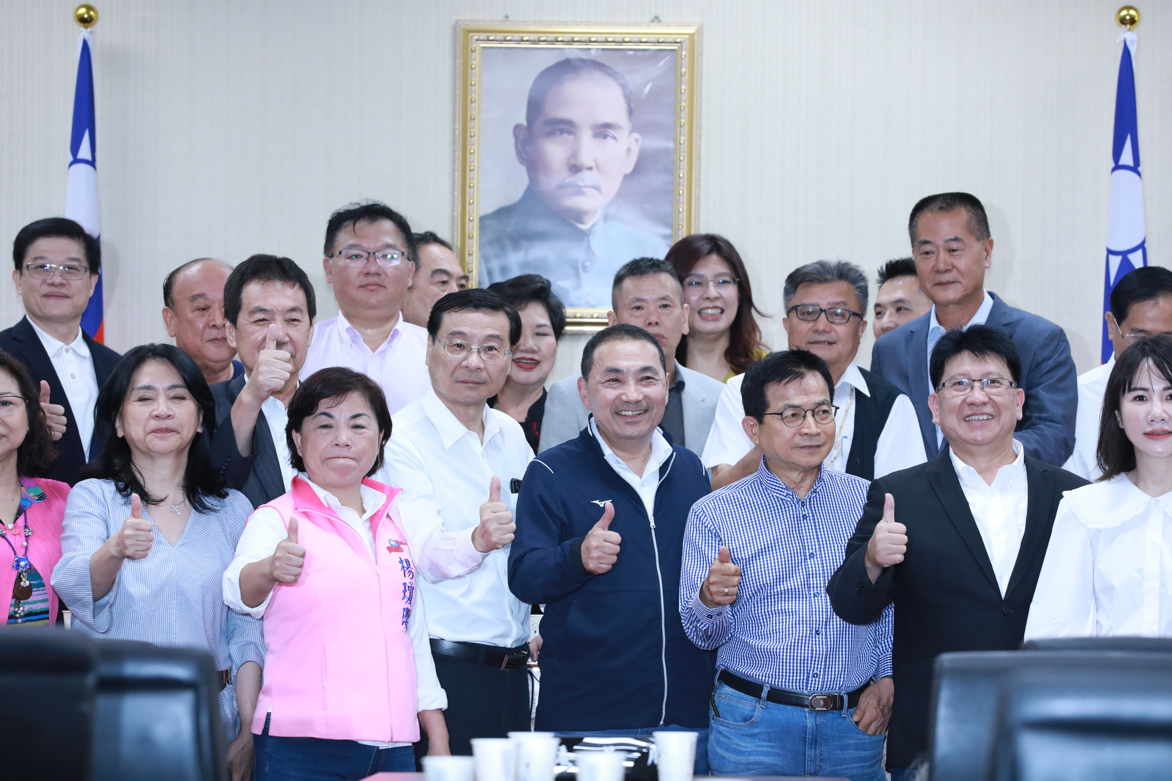 侯友宜今日拜會國民黨立法院黨團。