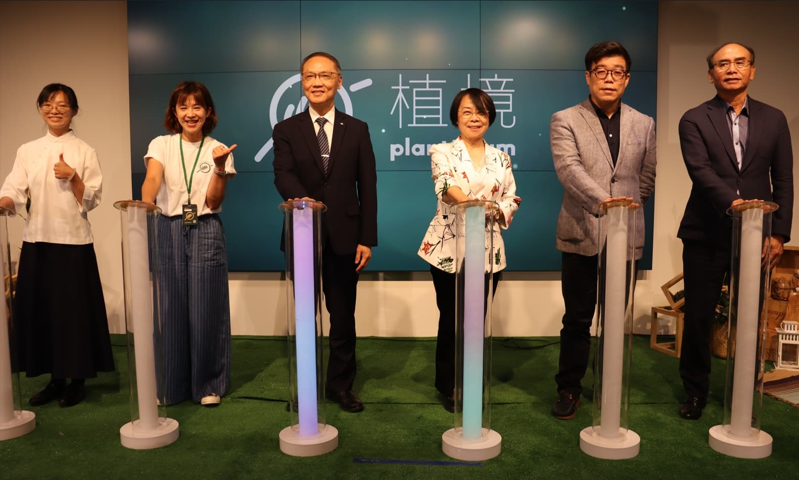 植境是一個兼具綠色經濟、青年培力、永續推廣和低碳蔬食的綜合概念館。（慈濟基金會提供）